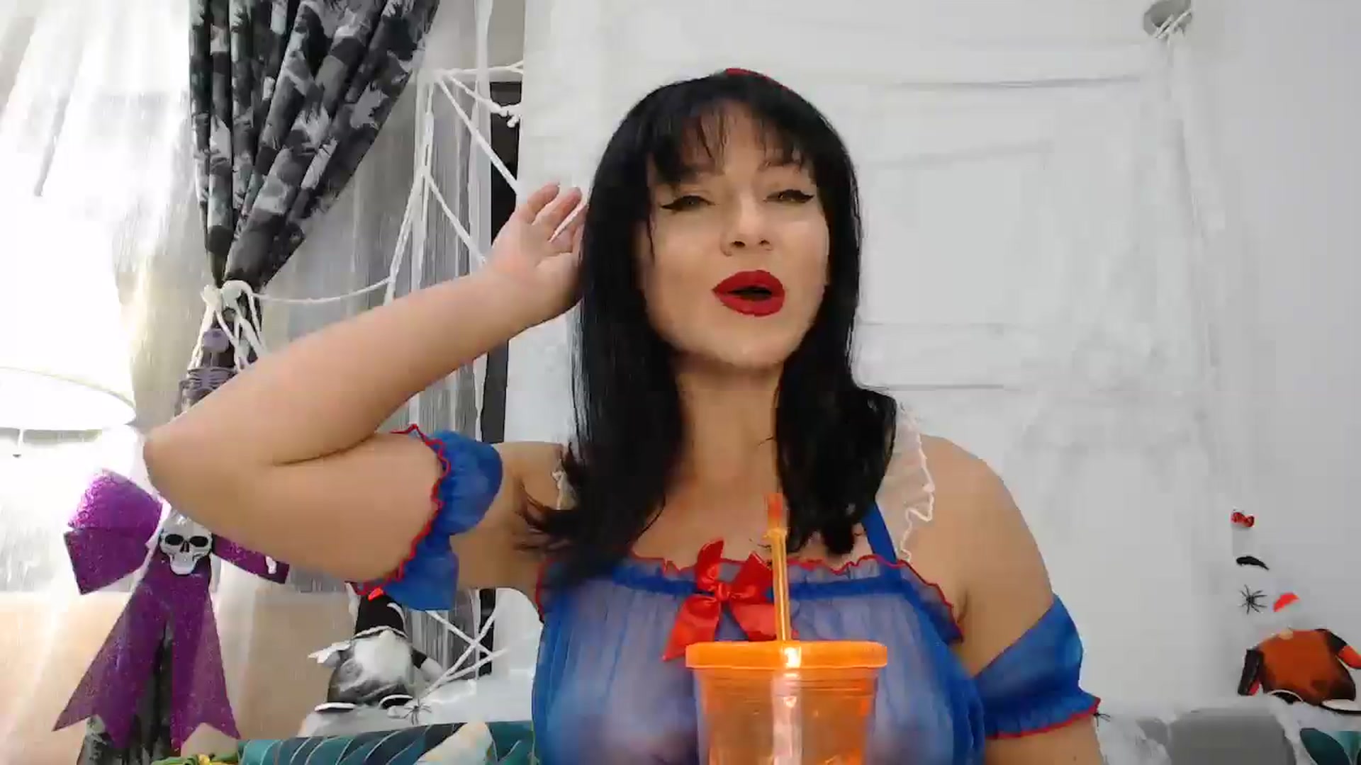 Gallery image thumbnail from AngelSmilea4U's myfreecams stream on, 10/31/2025, 20:57 image 9 of 20