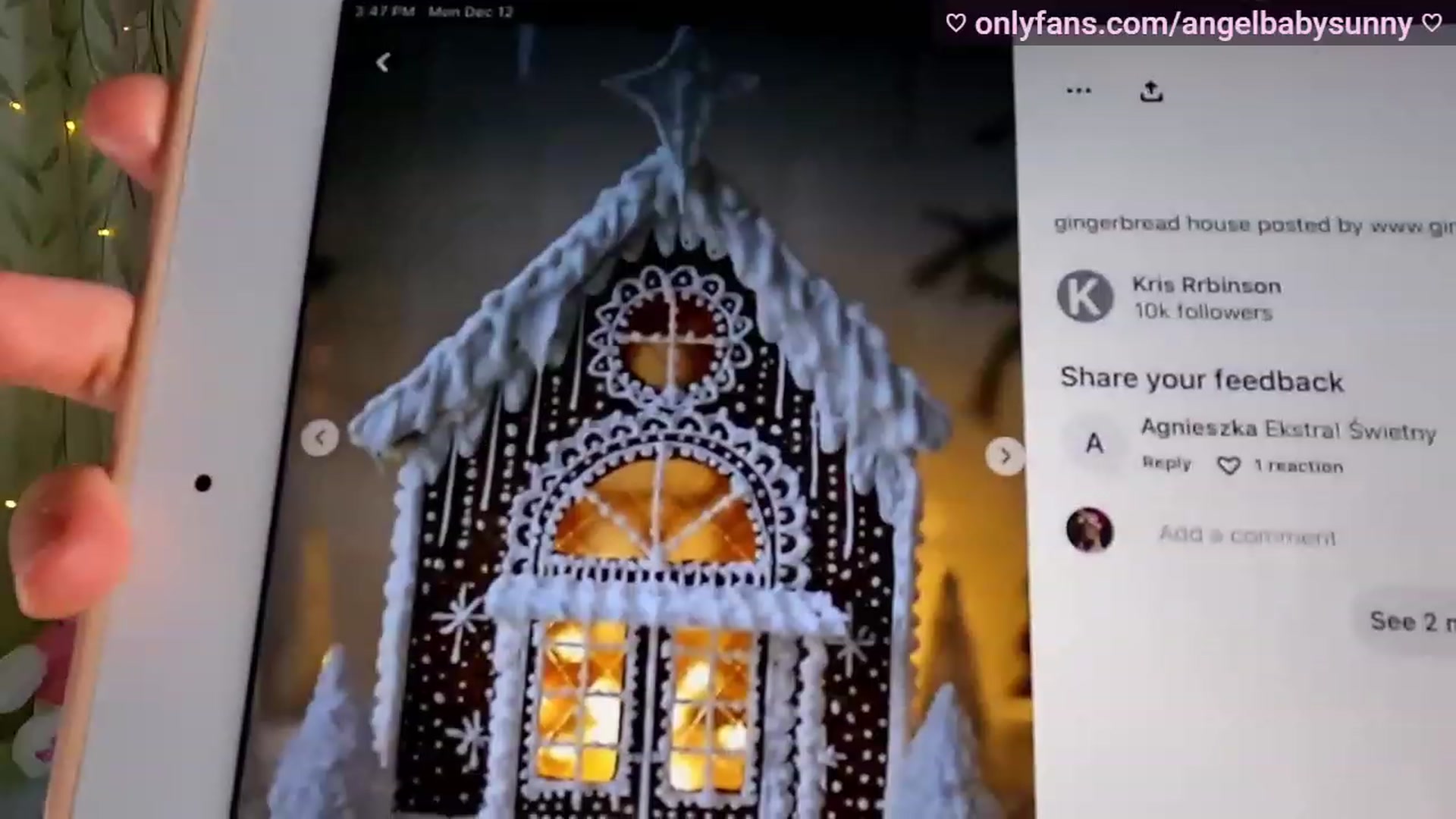 Gallery image thumbnail from Angel_Sunny's myfreecams stream on, 12/12/2022, 21:16 image 16 of 20