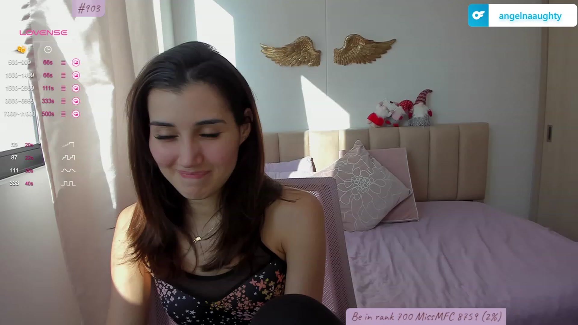 Gallery image thumbnail from Angelnaaughty's myfreecams stream on, 11/27/2023, 23:19 image 1 of 20