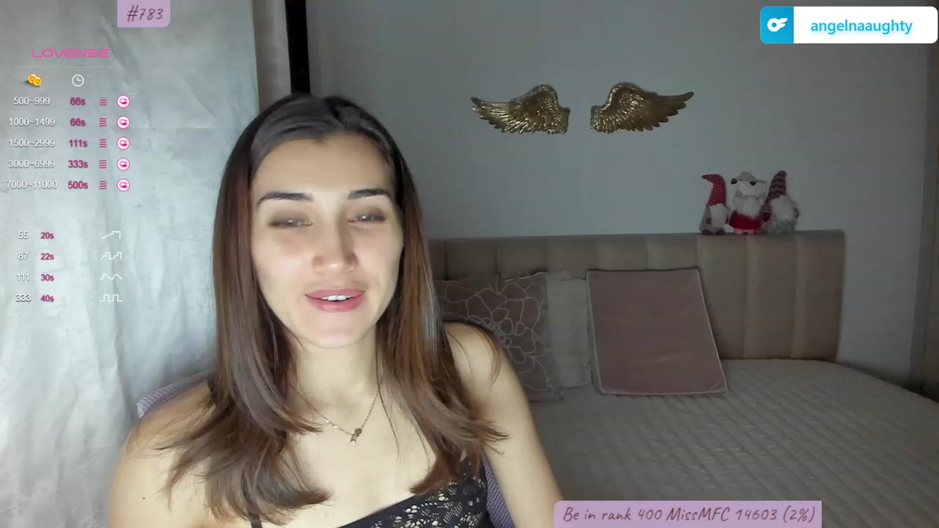 Gallery image thumbnail from Angelnaaughty's myfreecams stream on, 11/30/2023, 24:32 image 3 of 20