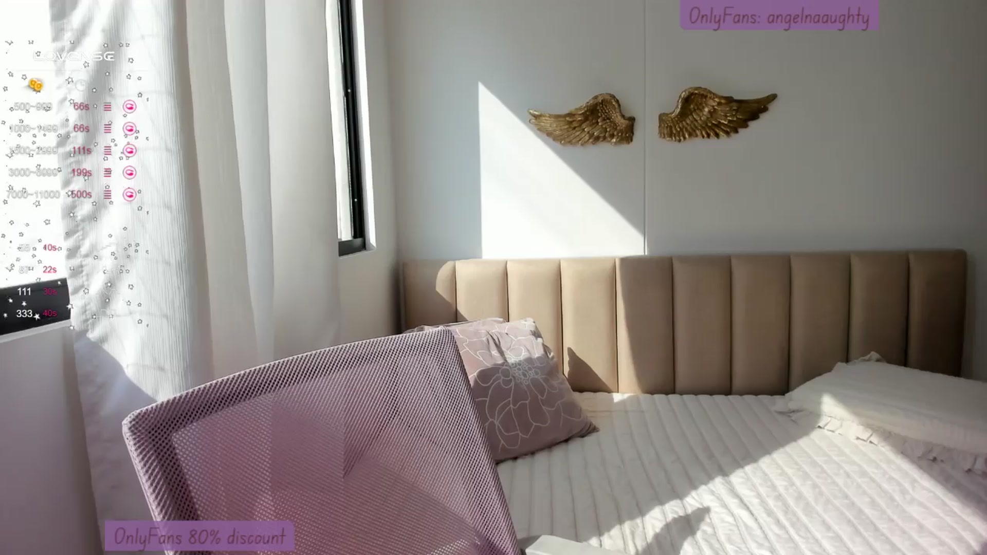 Gallery image thumbnail from Angelnaaughty's myfreecams stream on, 03/26/2024, 20:33 image 20 of 20