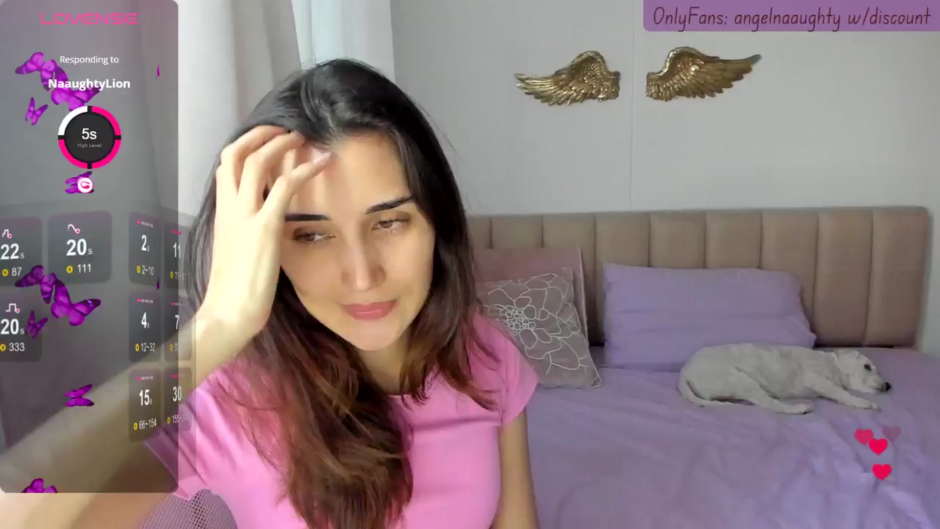 Gallery image thumbnail from Angelnaaughty's myfreecams stream on, 08/12/2024, 23:56 image 2 of 20
