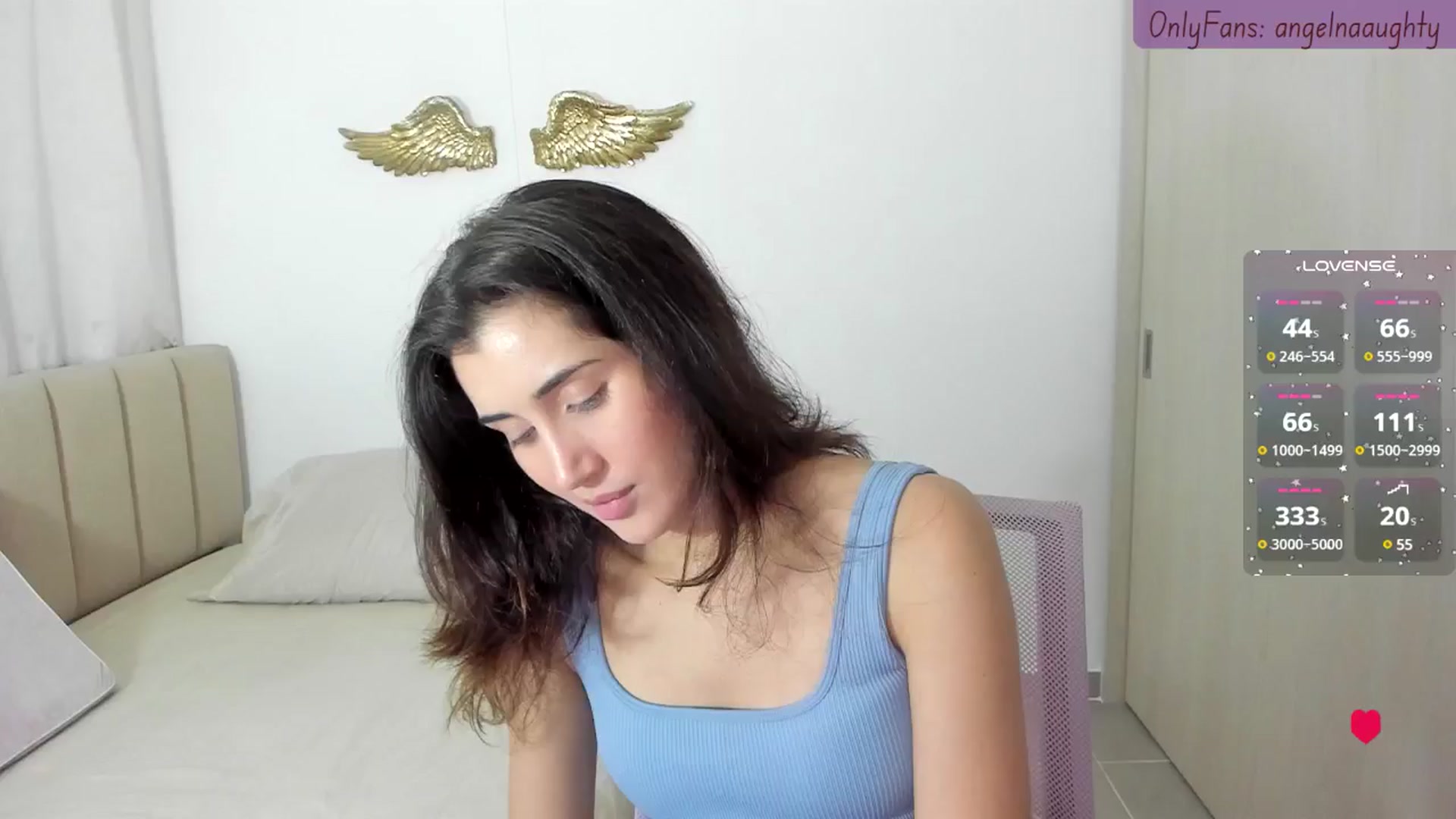 Gallery image thumbnail from Angelnaaughty's myfreecams stream on, 12/18/2024, 24:10 image 6 of 20