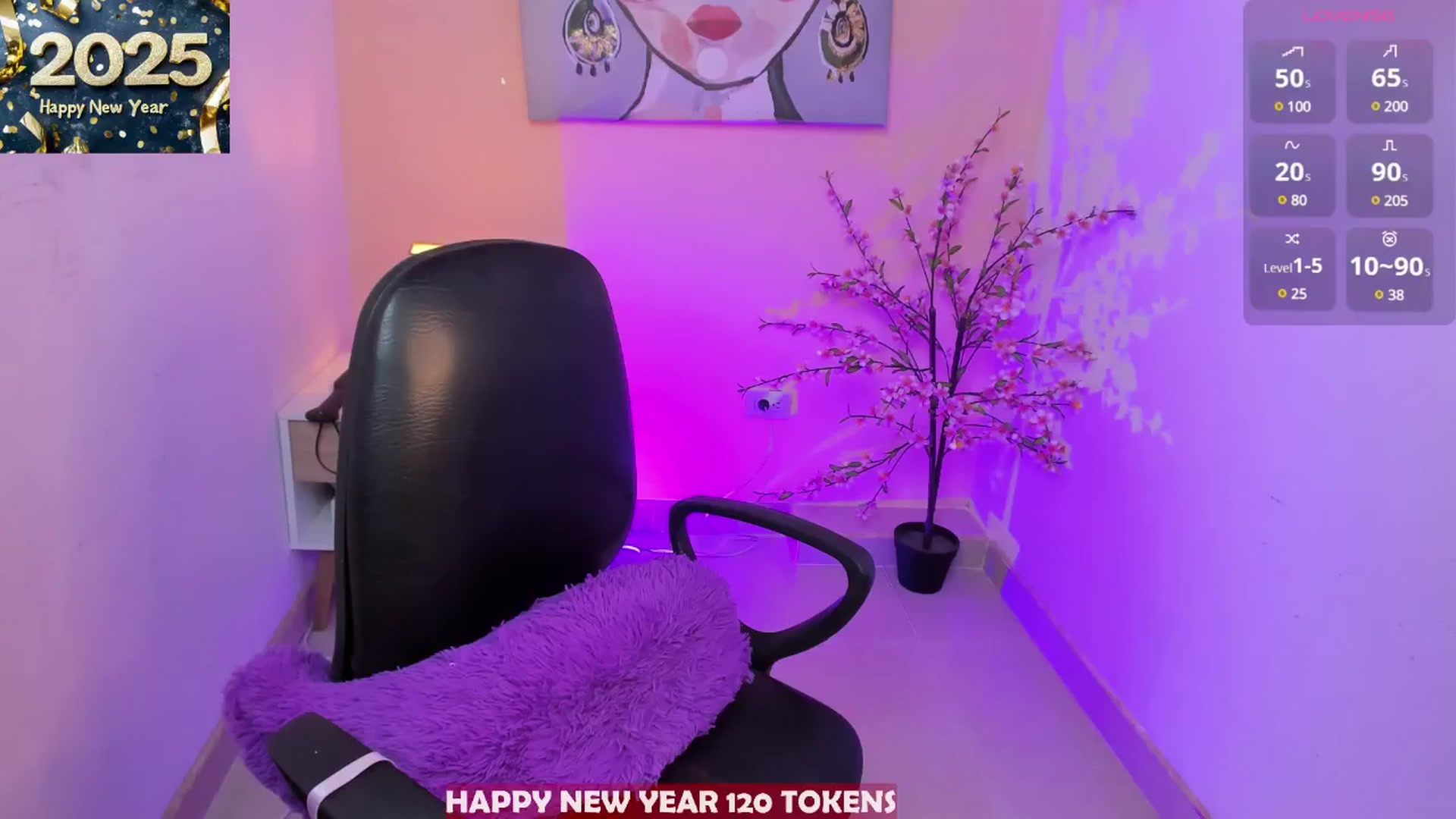 Gallery image thumbnail from Angelvicky's myfreecams stream on, 12/31/2024, 15:28 image 6 of 20