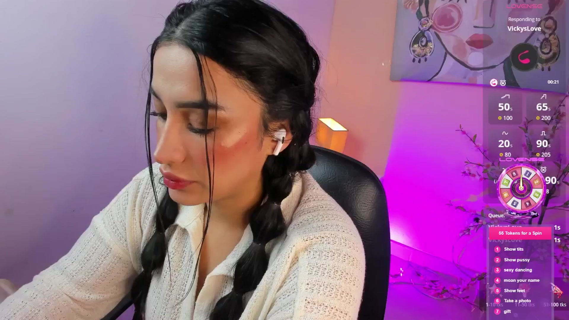 Gallery image thumbnail from Angelvicky's myfreecams stream on, 02/25/2026, 02:42 image 11 of 20