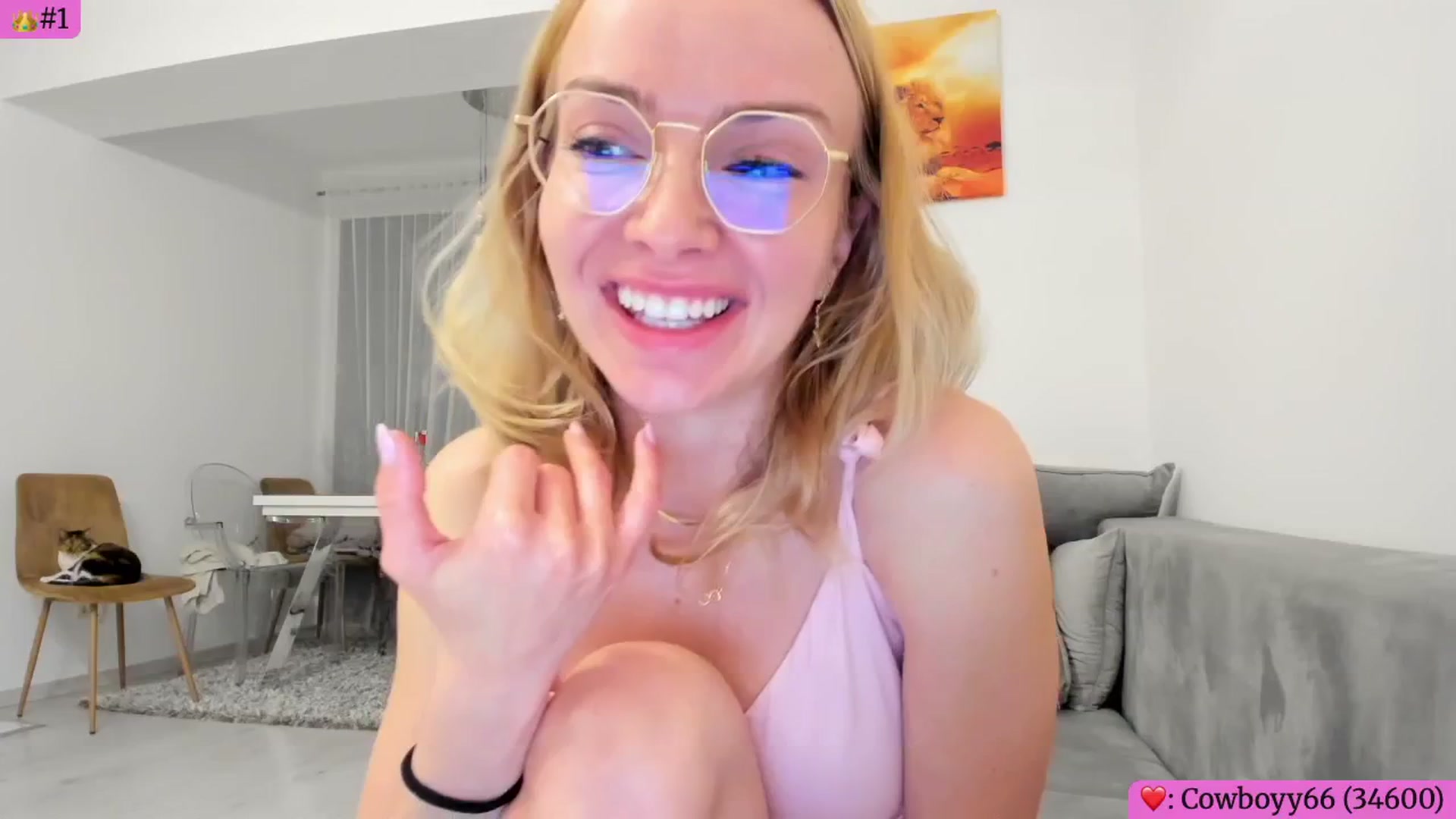 Gallery image thumbnail from Angie's myfreecams stream on, 04/25/2026, 04:08 image 9 of 20