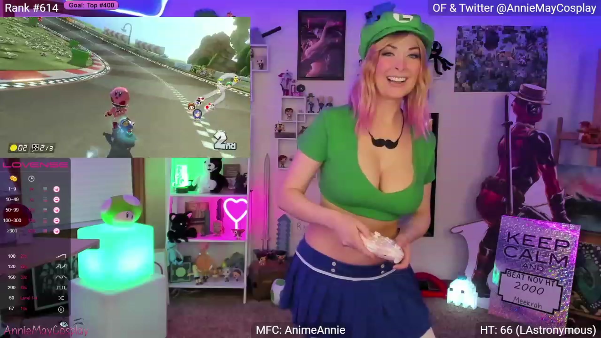 Gallery image thumbnail from AnimeAnnie's myfreecams stream on, 11/15/2022, 04:07 image 3 of 20