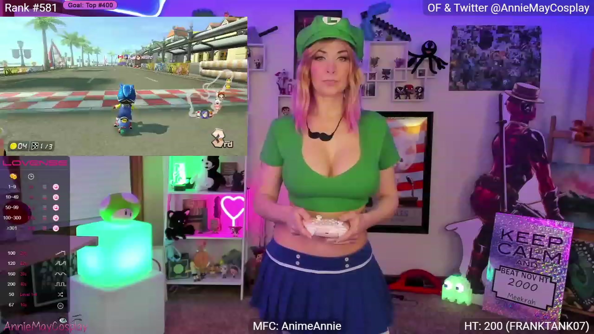 Gallery image thumbnail from AnimeAnnie's myfreecams stream on, 11/15/2022, 04:07 image 9 of 20