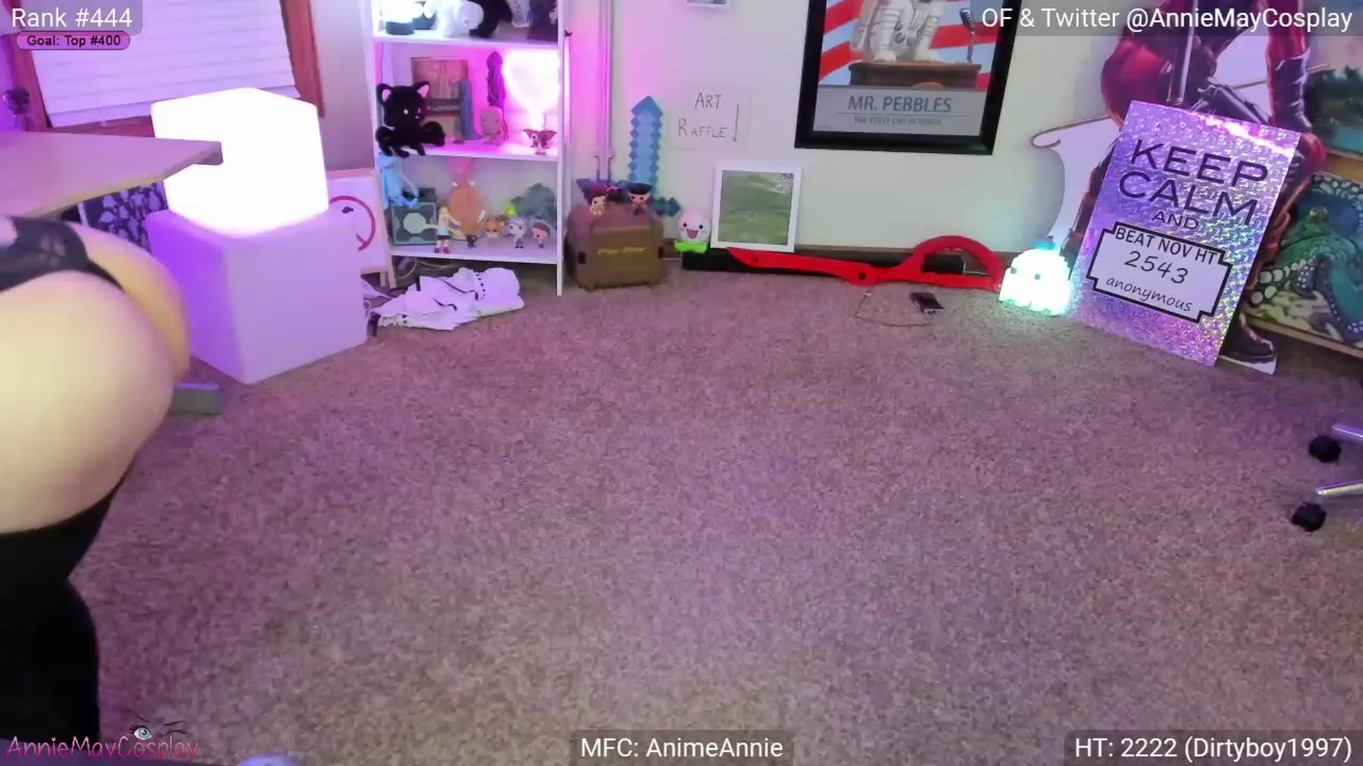 Gallery image thumbnail from AnimeAnnie's myfreecams stream on, 11/18/2022, 04:23 image 12 of 20