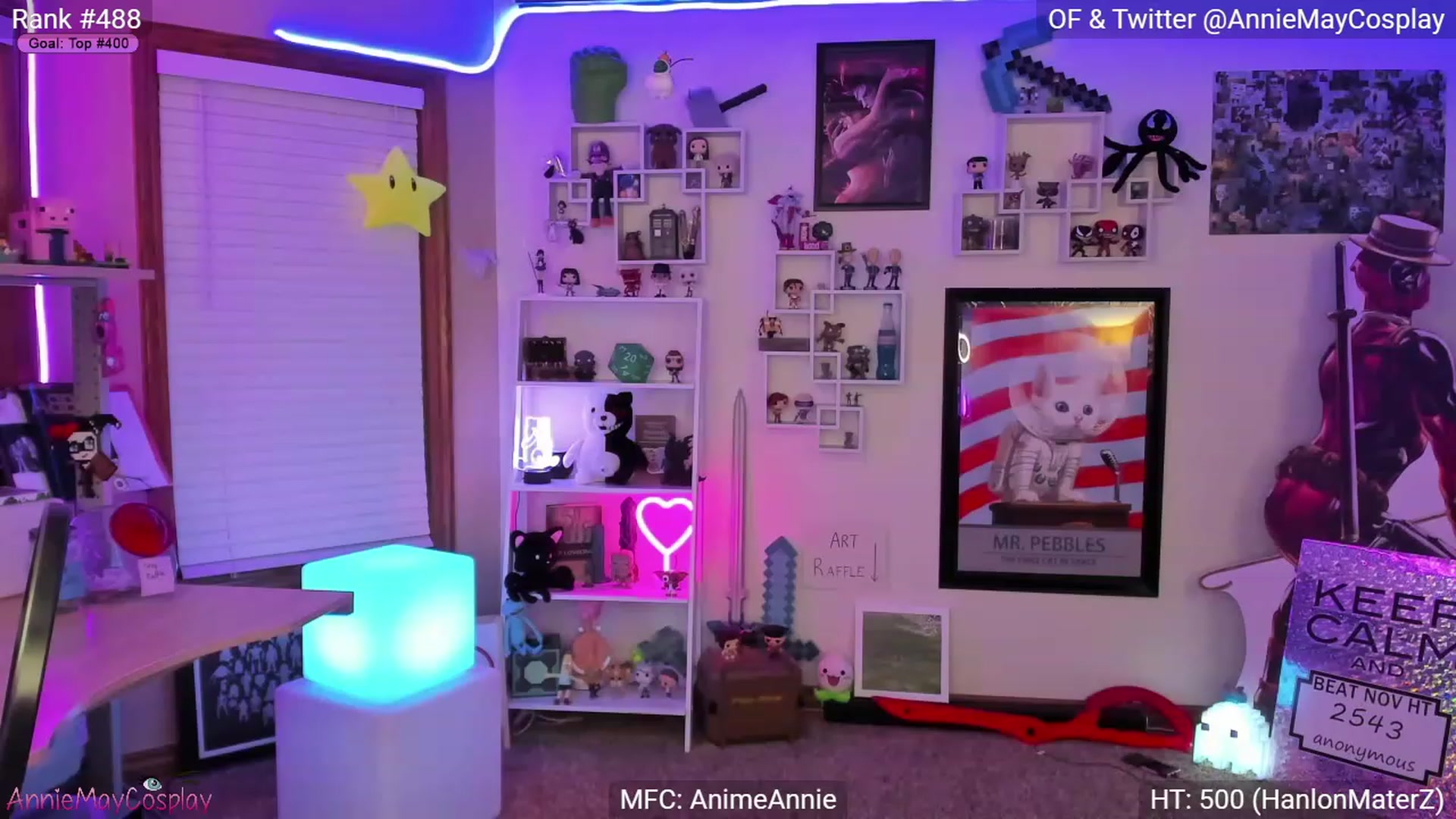 Gallery image thumbnail from AnimeAnnie's myfreecams stream on, 11/20/2022, 03:37 image 4 of 20