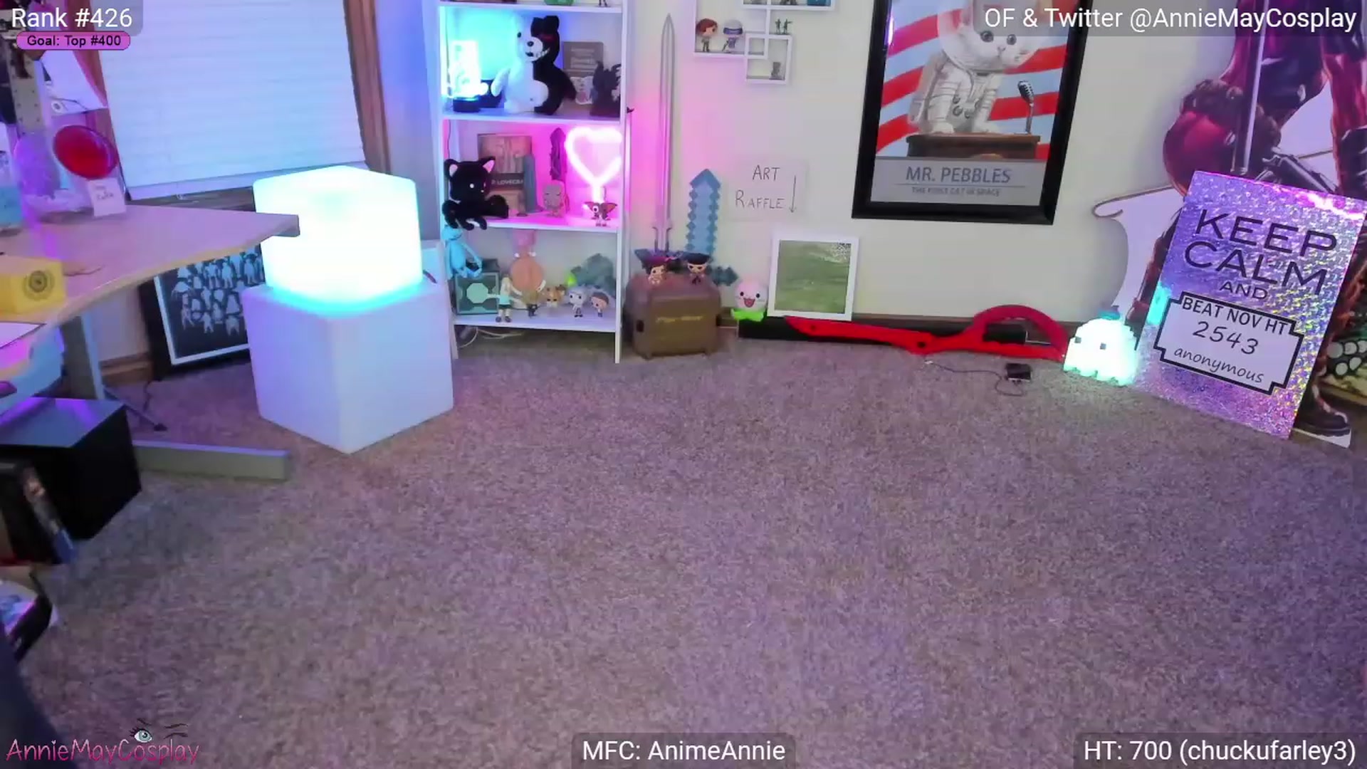 Gallery image thumbnail from AnimeAnnie's myfreecams stream on, 11/20/2022, 05:47 image 3 of 20