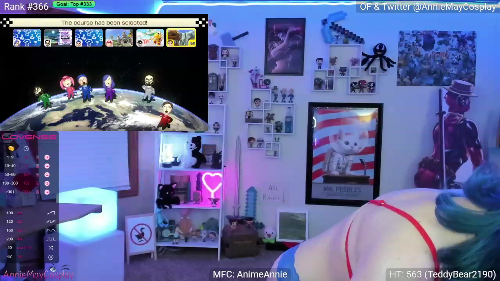 Gallery image thumbnail from AnimeAnnie's myfreecams stream on, 11/22/2022, 04:07 image 2 of 20