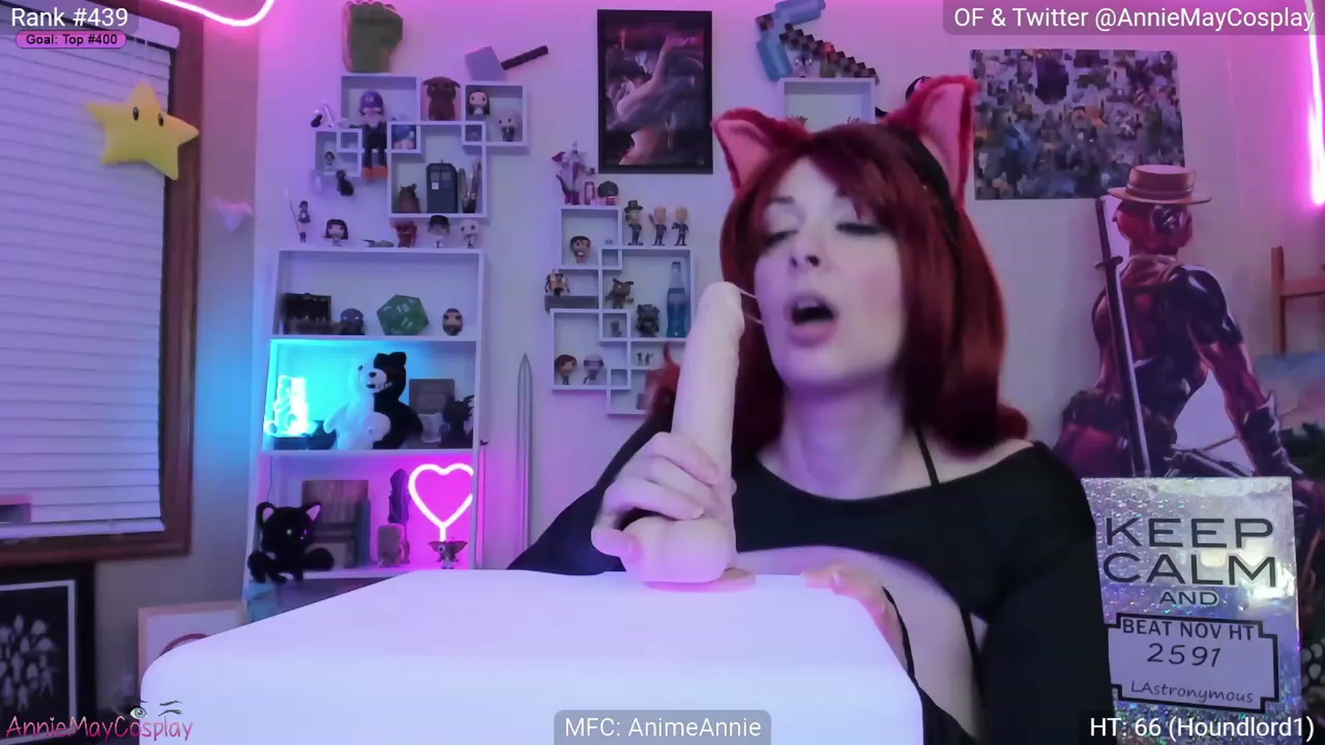 Gallery image thumbnail from AnimeAnnie's myfreecams stream on, 11/27/2022, 02:30 image 5 of 20