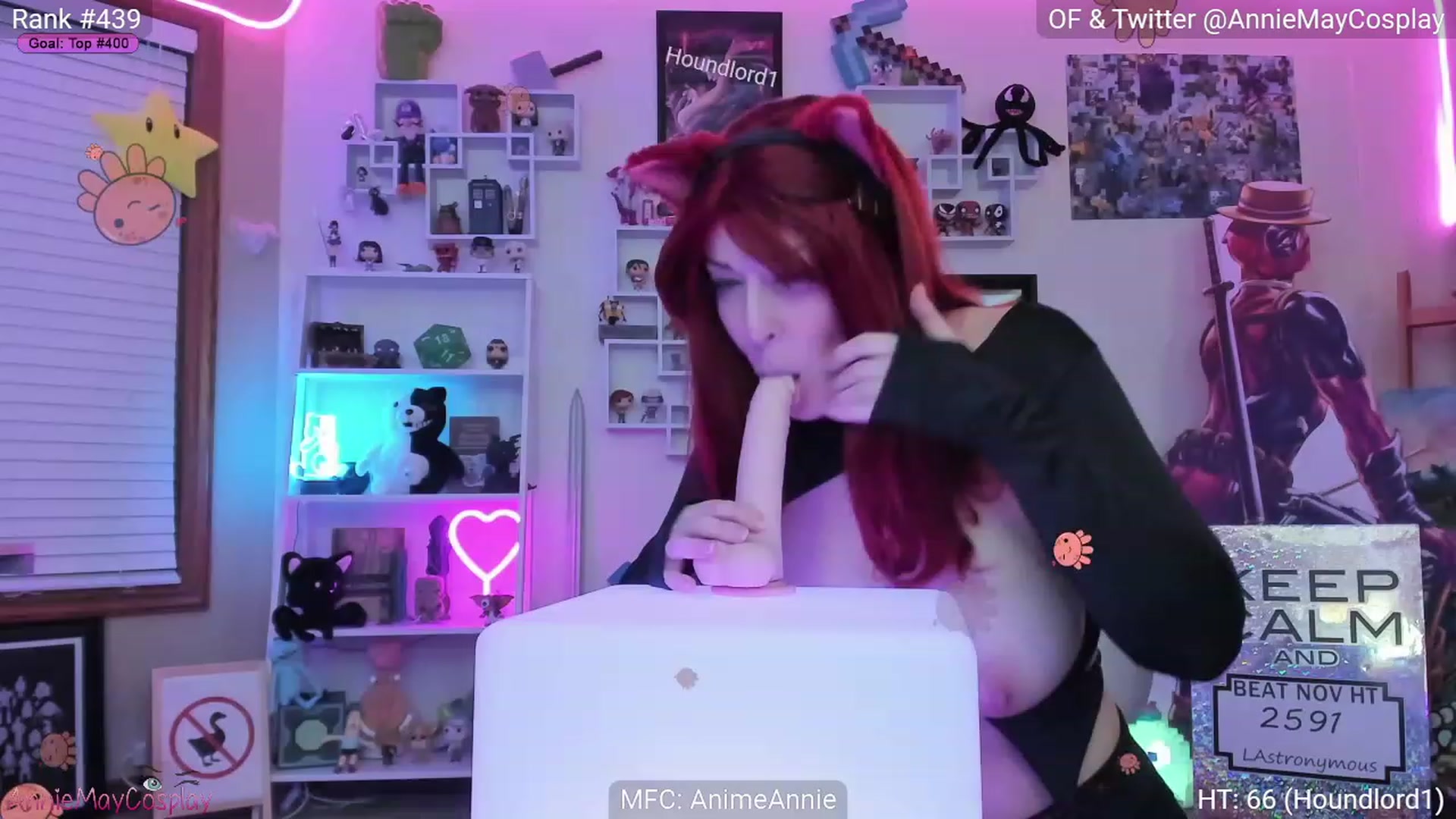 Gallery image thumbnail from AnimeAnnie's myfreecams stream on, 11/27/2022, 02:30 image 1 of 20