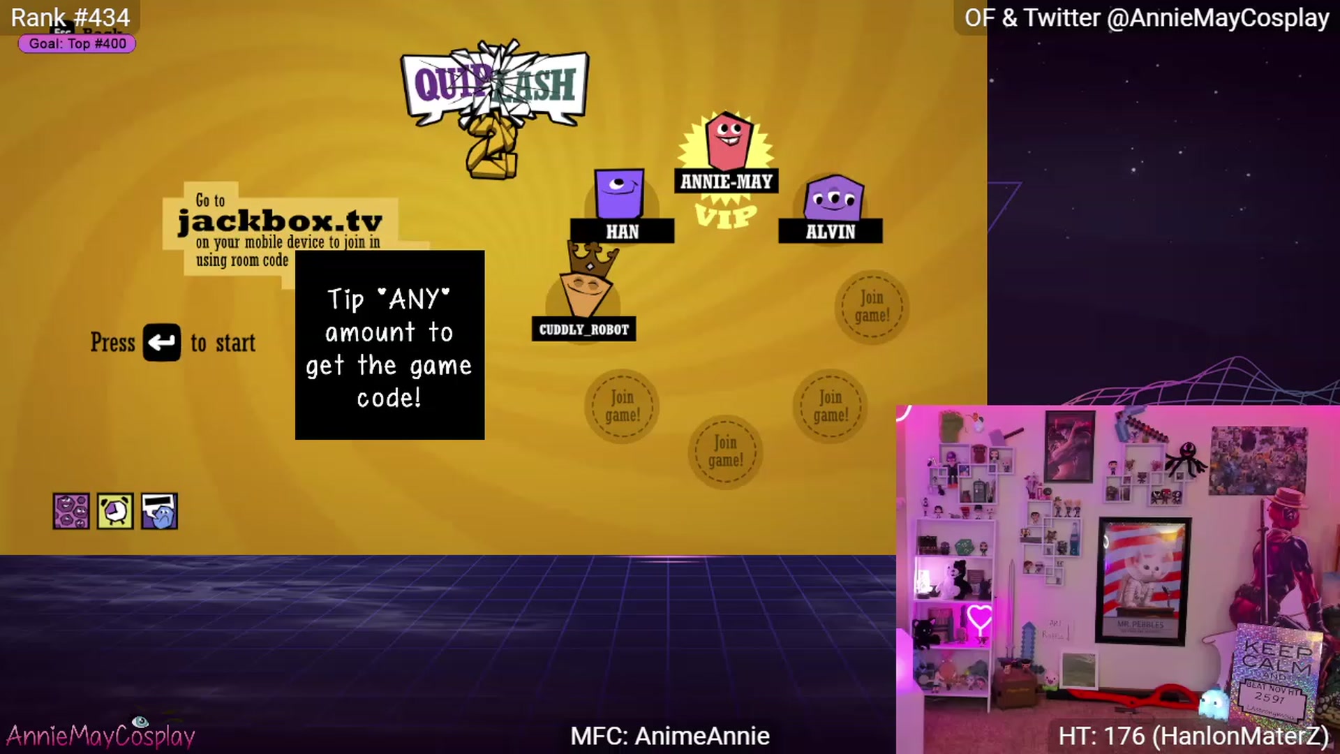 Gallery image thumbnail from AnimeAnnie's myfreecams stream on, 11/27/2022, 04:36 image 3 of 20