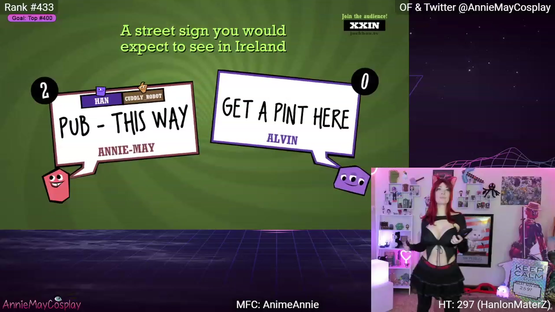 Gallery image thumbnail from AnimeAnnie's myfreecams stream on, 11/27/2022, 04:36 image 5 of 20