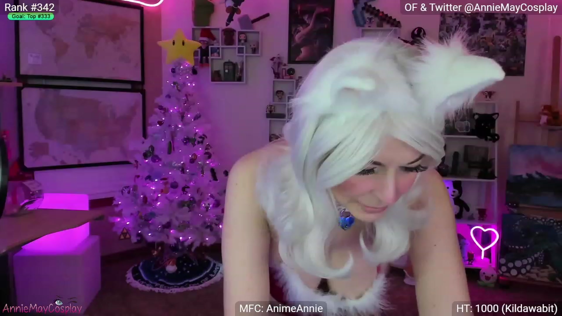 Gallery image thumbnail from AnimeAnnie's myfreecams stream on, 12/04/2022, 05:50 image 4 of 20