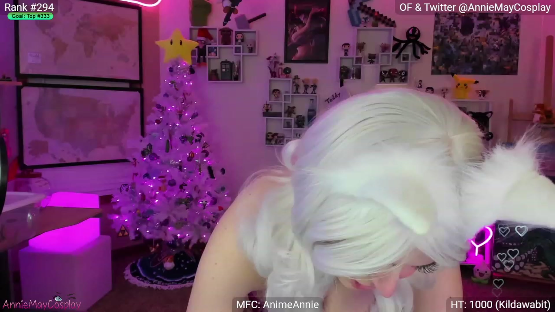 Gallery image thumbnail from AnimeAnnie's myfreecams stream on, 12/04/2022, 05:50 image 5 of 20