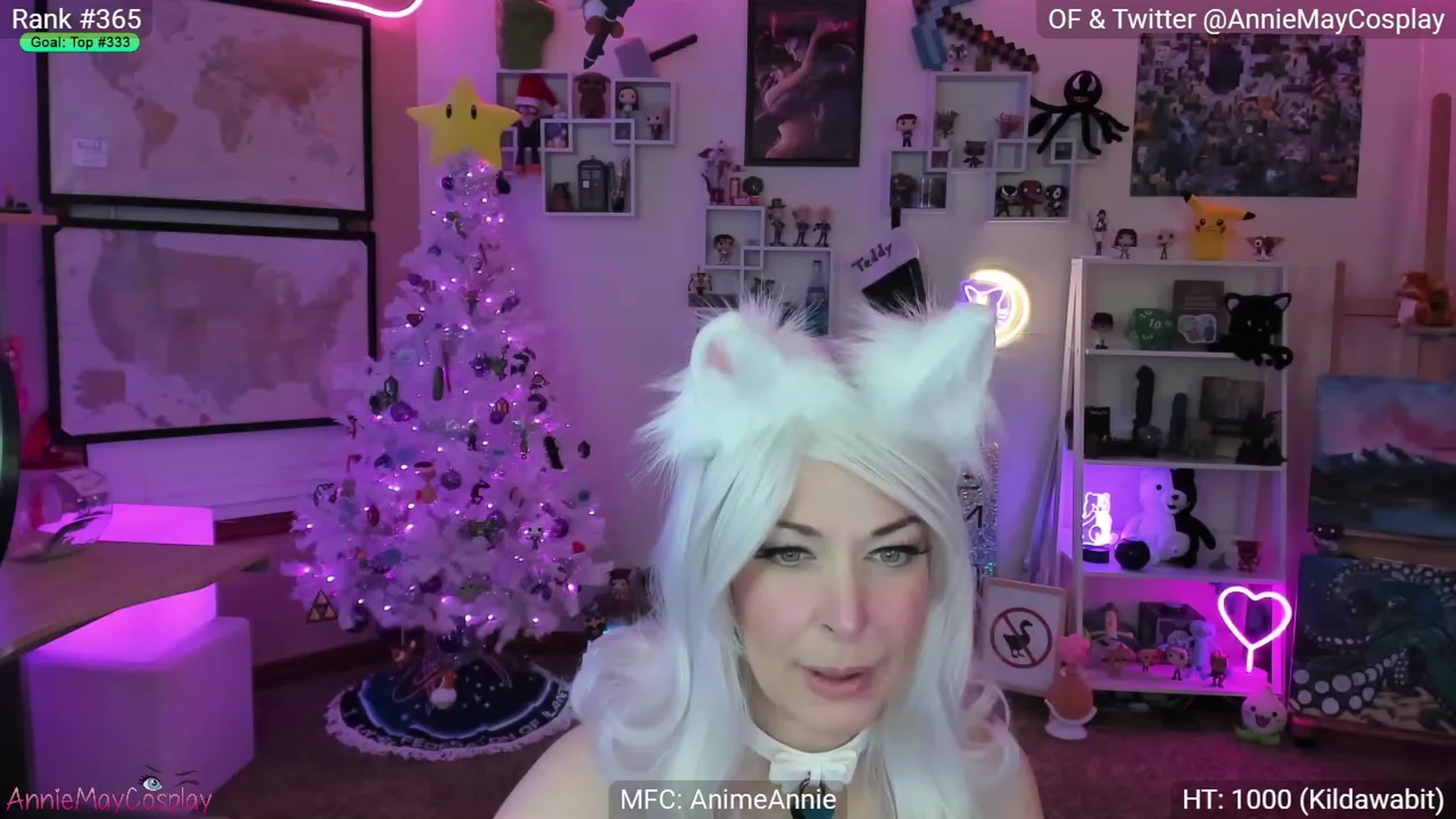 Gallery image thumbnail from AnimeAnnie's myfreecams stream on, 12/04/2022, 05:50 image 3 of 20