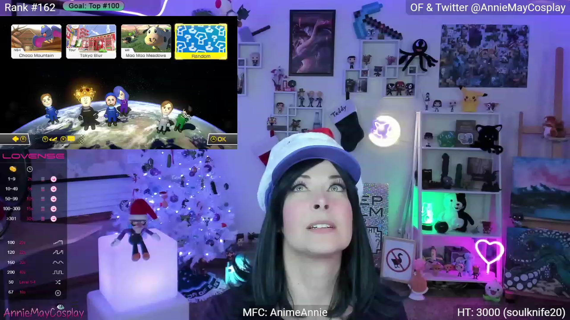 Gallery image thumbnail from AnimeAnnie's myfreecams stream on, 12/06/2022, 03:17 image 14 of 20