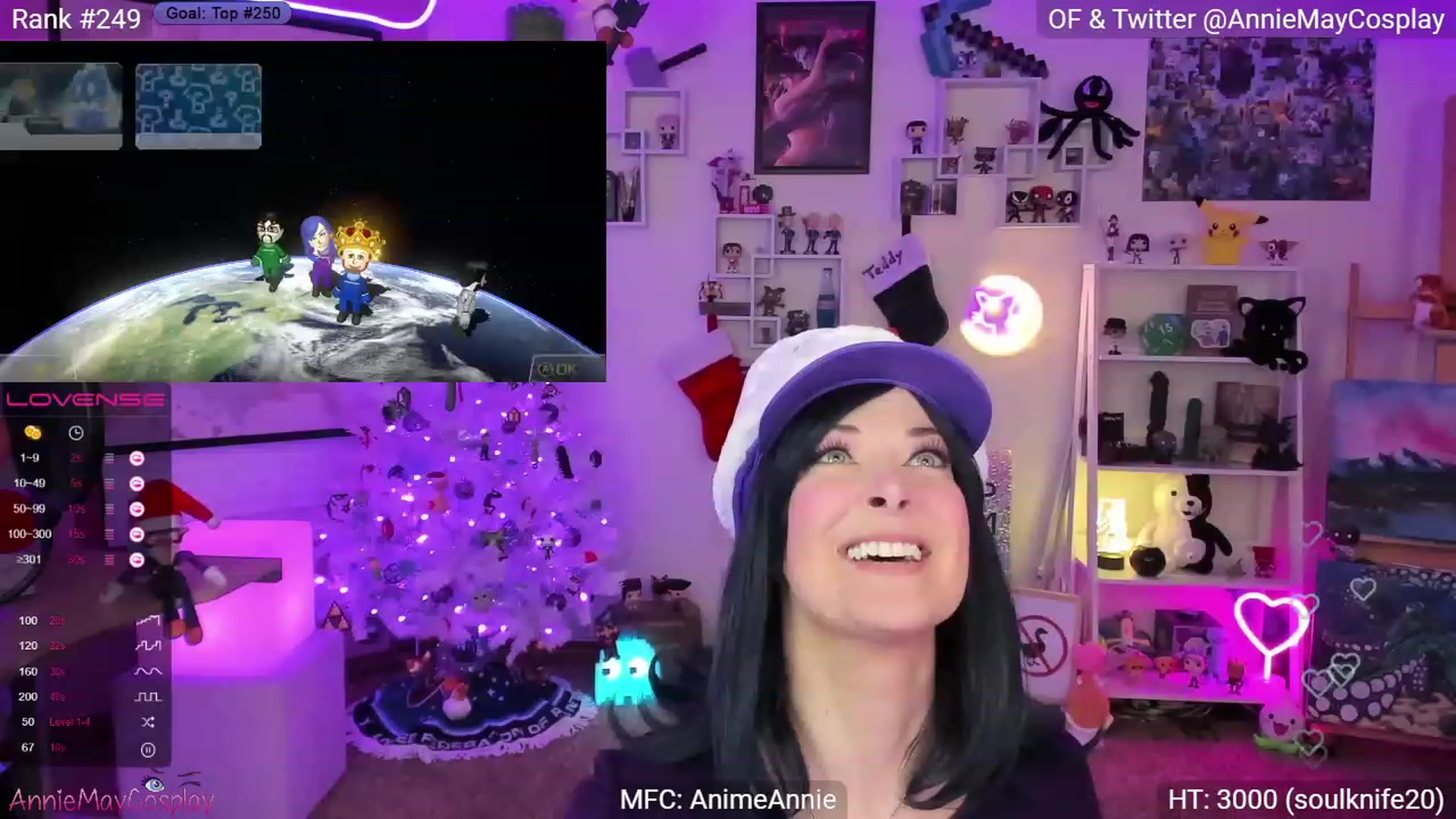 Gallery image thumbnail from AnimeAnnie's myfreecams stream on, 12/06/2022, 03:17 image 2 of 20