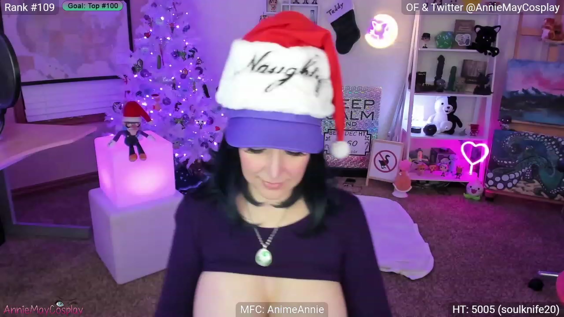 Gallery image thumbnail from AnimeAnnie's myfreecams stream on, 12/06/2022, 03:45 image 1 of 20