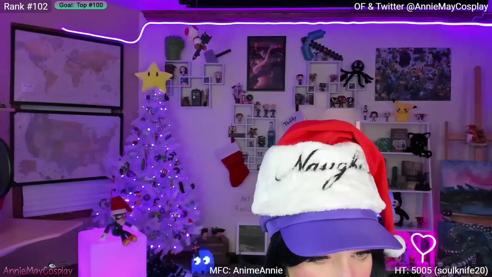 Gallery image thumbnail from AnimeAnnie's myfreecams stream on, 12/06/2022, 03:45 image 19 of 20