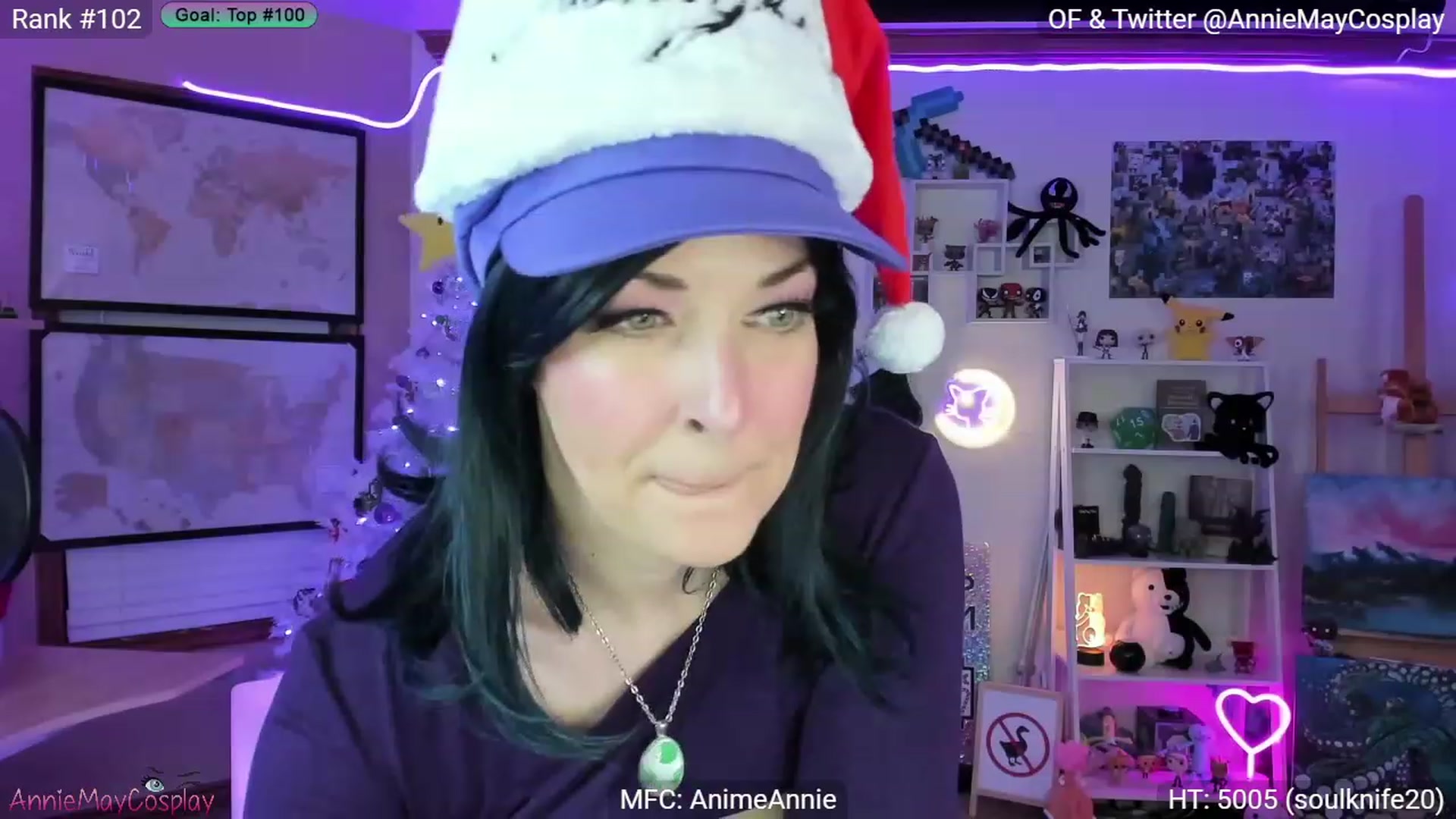 Gallery image thumbnail from AnimeAnnie's myfreecams stream on, 12/06/2022, 03:45 image 18 of 20