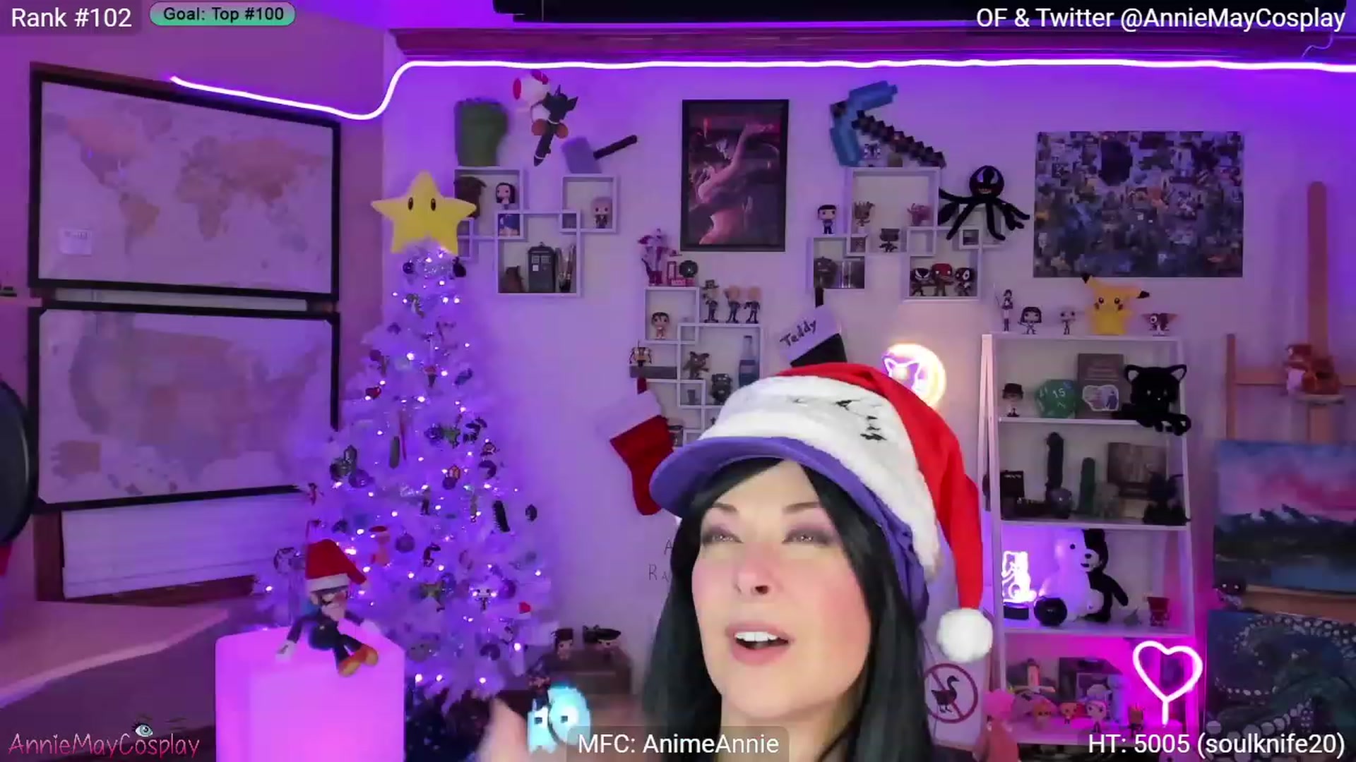 Gallery image thumbnail from AnimeAnnie's myfreecams stream on, 12/06/2022, 03:45 image 20 of 20