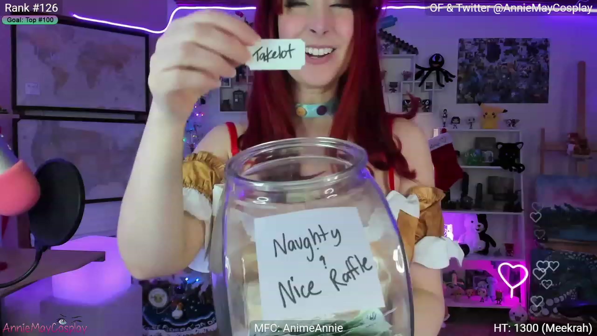 Gallery image thumbnail from AnimeAnnie's myfreecams stream on, 12/08/2022, 05:12 image 2 of 20