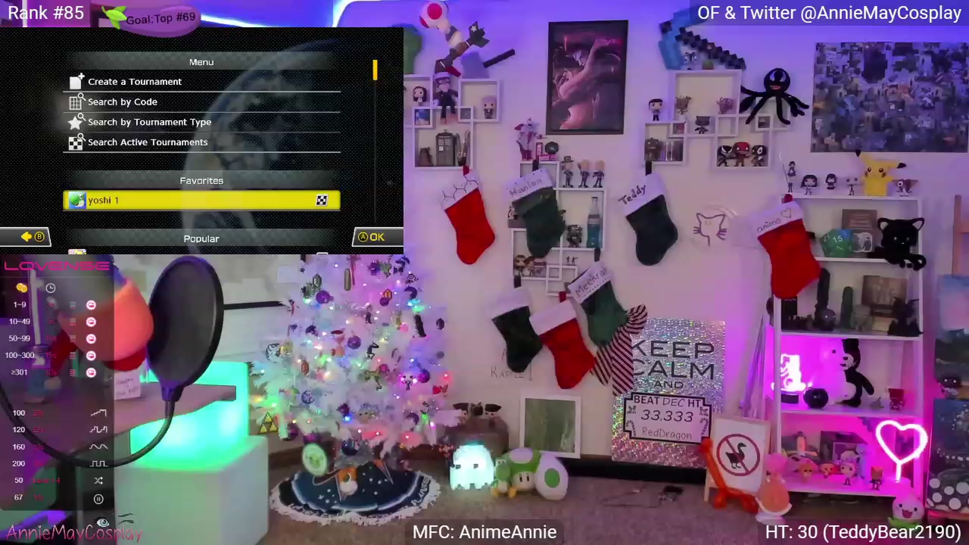 Gallery image thumbnail from AnimeAnnie's myfreecams stream on, 12/13/2022, 02:09 image 18 of 20