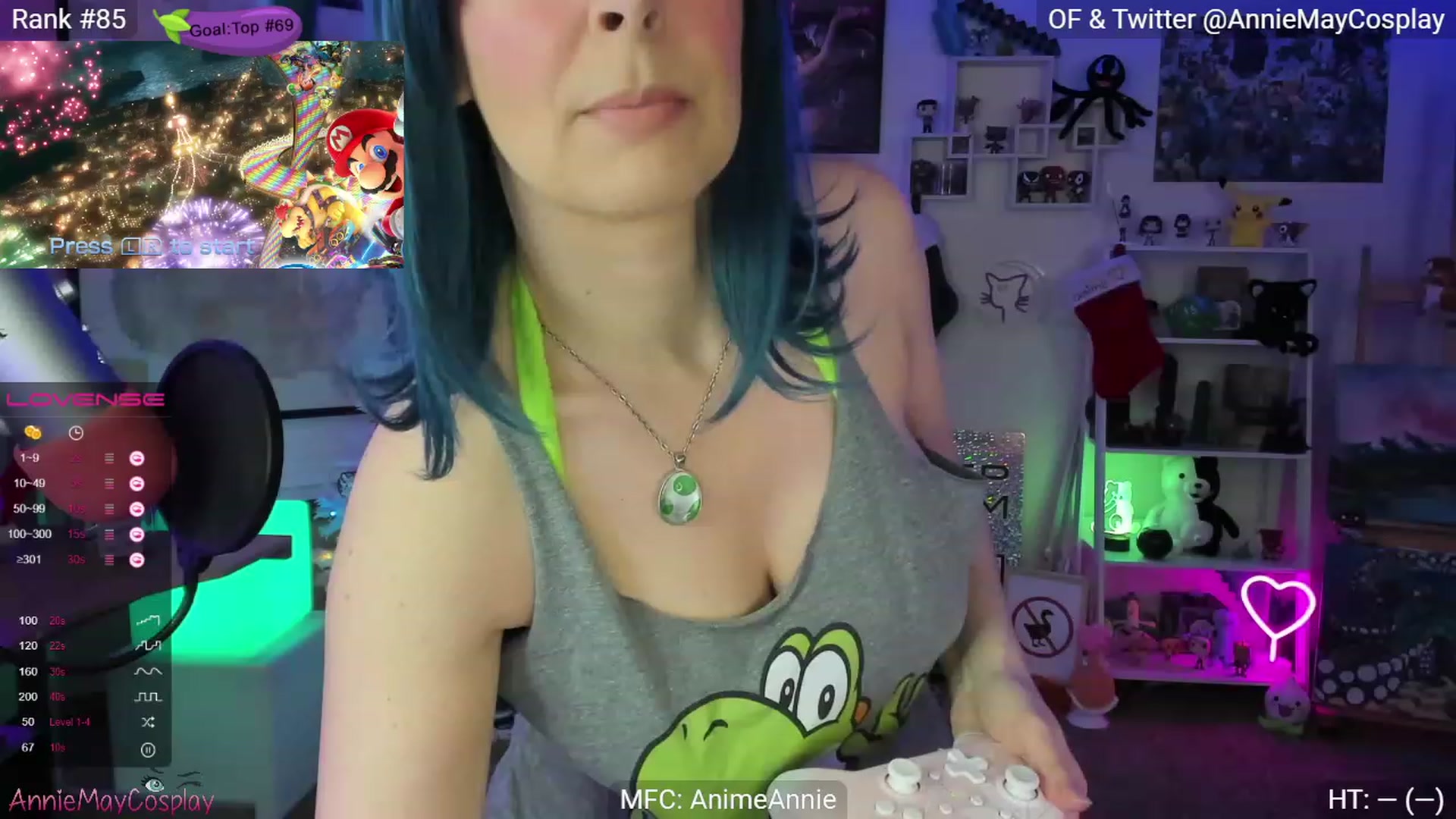 Gallery image thumbnail from AnimeAnnie's myfreecams stream on, 12/13/2022, 02:09 image 9 of 20