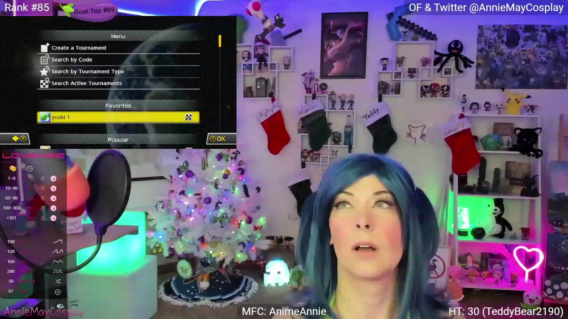 Gallery image thumbnail from AnimeAnnie's myfreecams stream on, 12/13/2022, 02:09 image 17 of 20