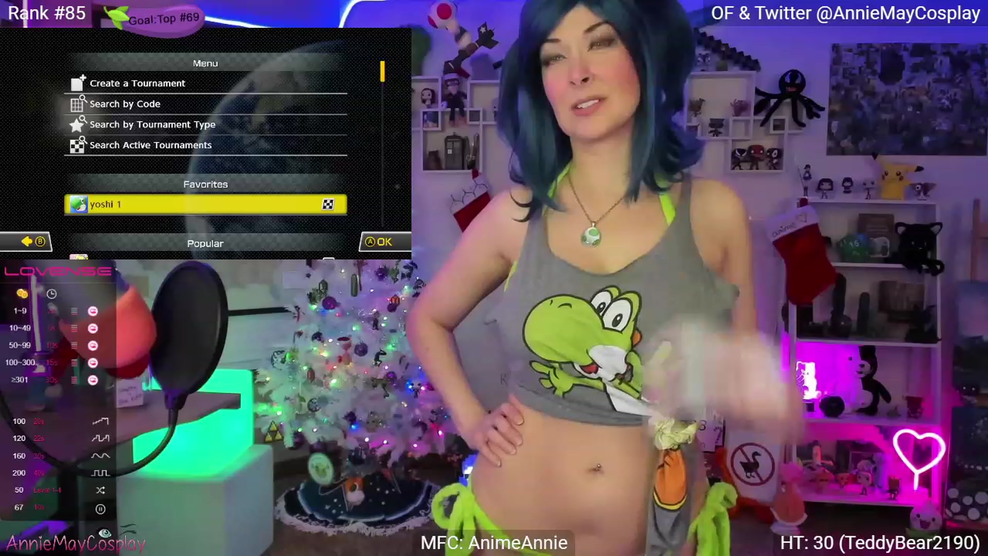 Gallery image thumbnail from AnimeAnnie's myfreecams stream on, 12/13/2022, 02:09 image 20 of 20
