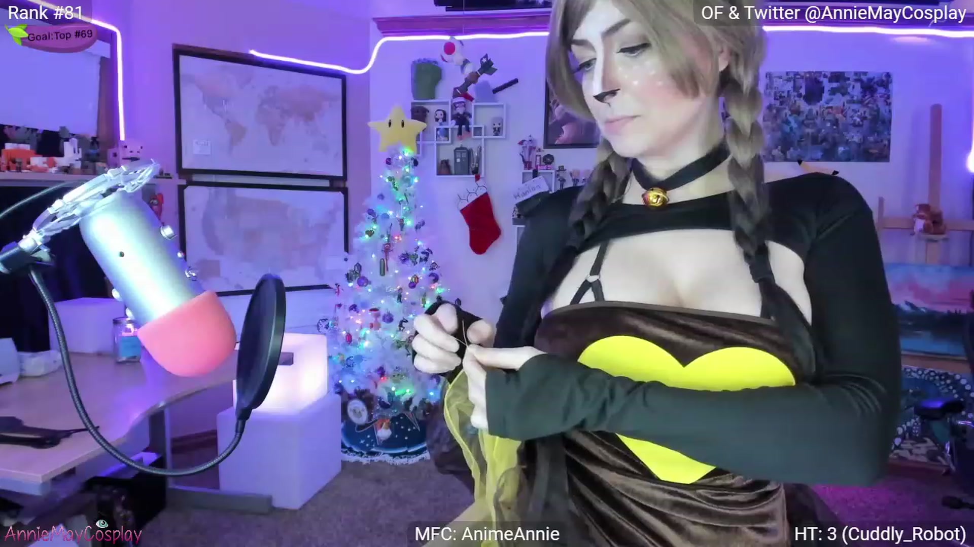 Gallery image thumbnail from AnimeAnnie's myfreecams stream on, 12/15/2022, 05:06 image 3 of 20