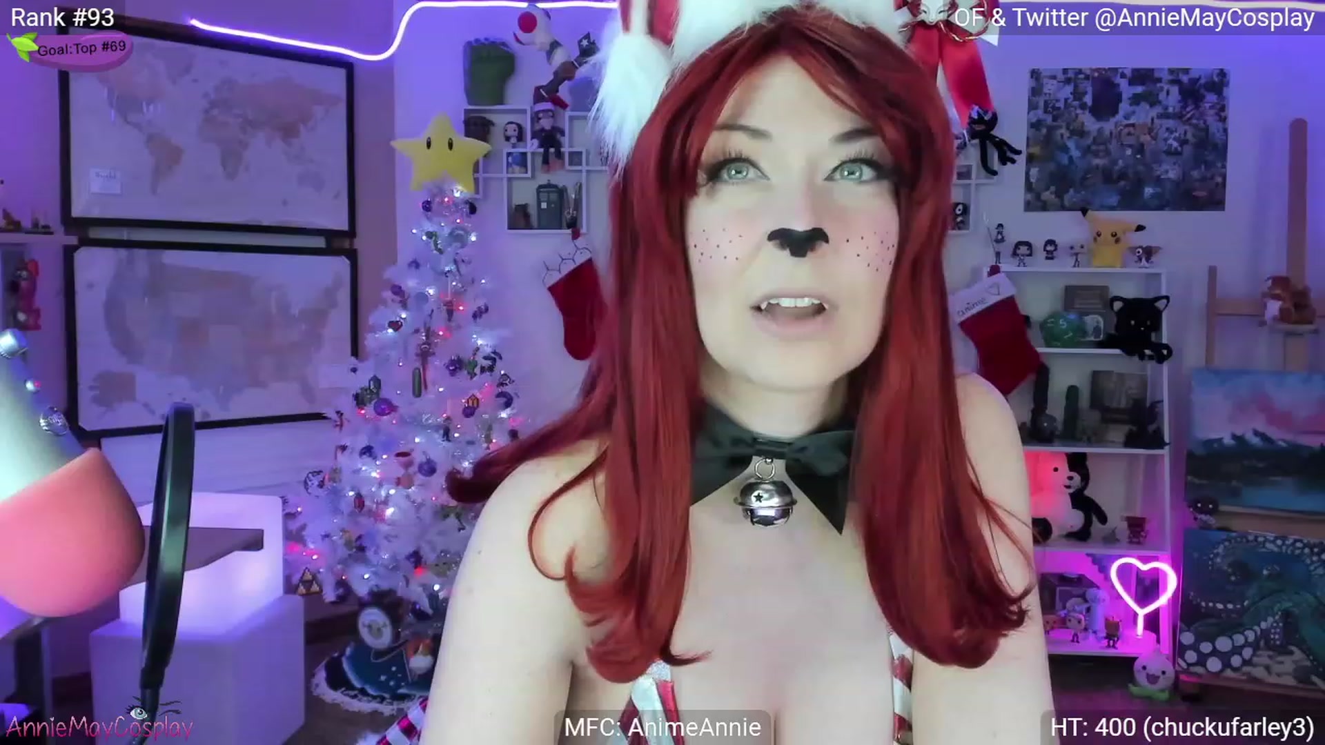 Gallery image thumbnail from AnimeAnnie's myfreecams stream on, 12/18/2022, 02:43 image 8 of 20