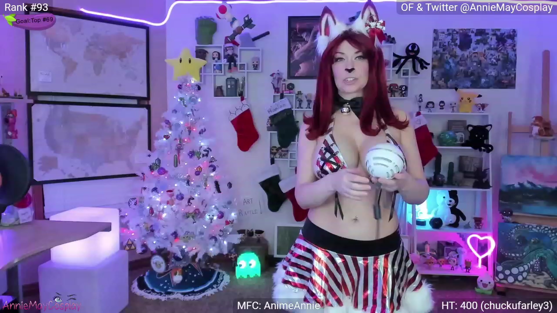 Gallery image thumbnail from AnimeAnnie's myfreecams stream on, 12/18/2022, 02:43 image 9 of 20