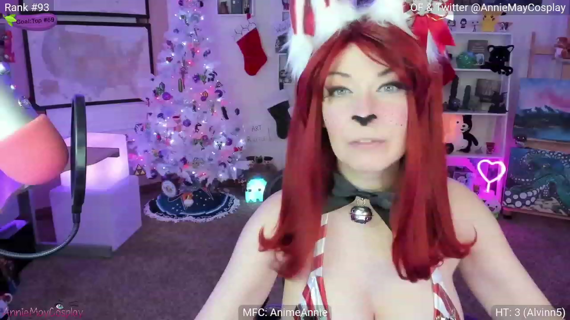 Gallery image thumbnail from AnimeAnnie's myfreecams stream on, 12/18/2022, 02:43 image 5 of 20