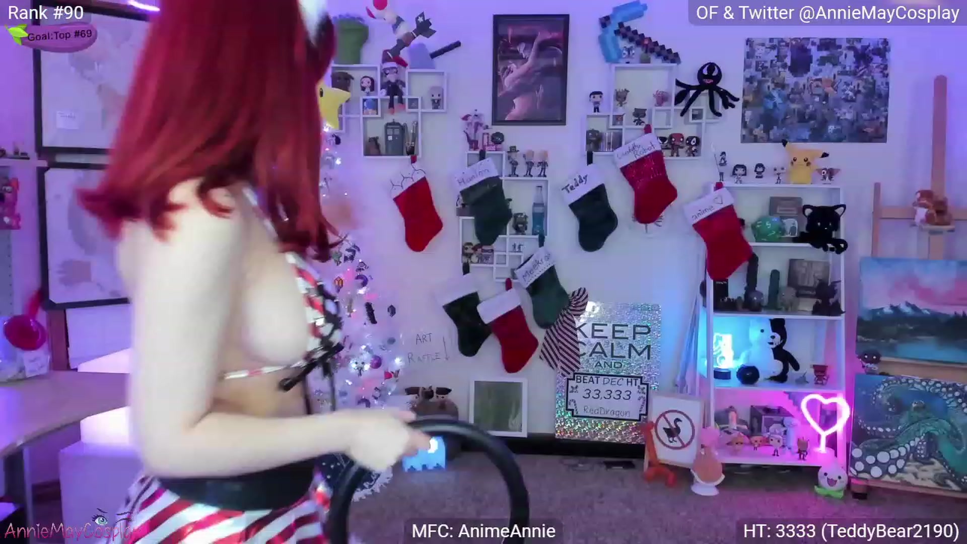 Gallery image thumbnail from AnimeAnnie's myfreecams stream on, 12/18/2022, 02:43 image 16 of 20