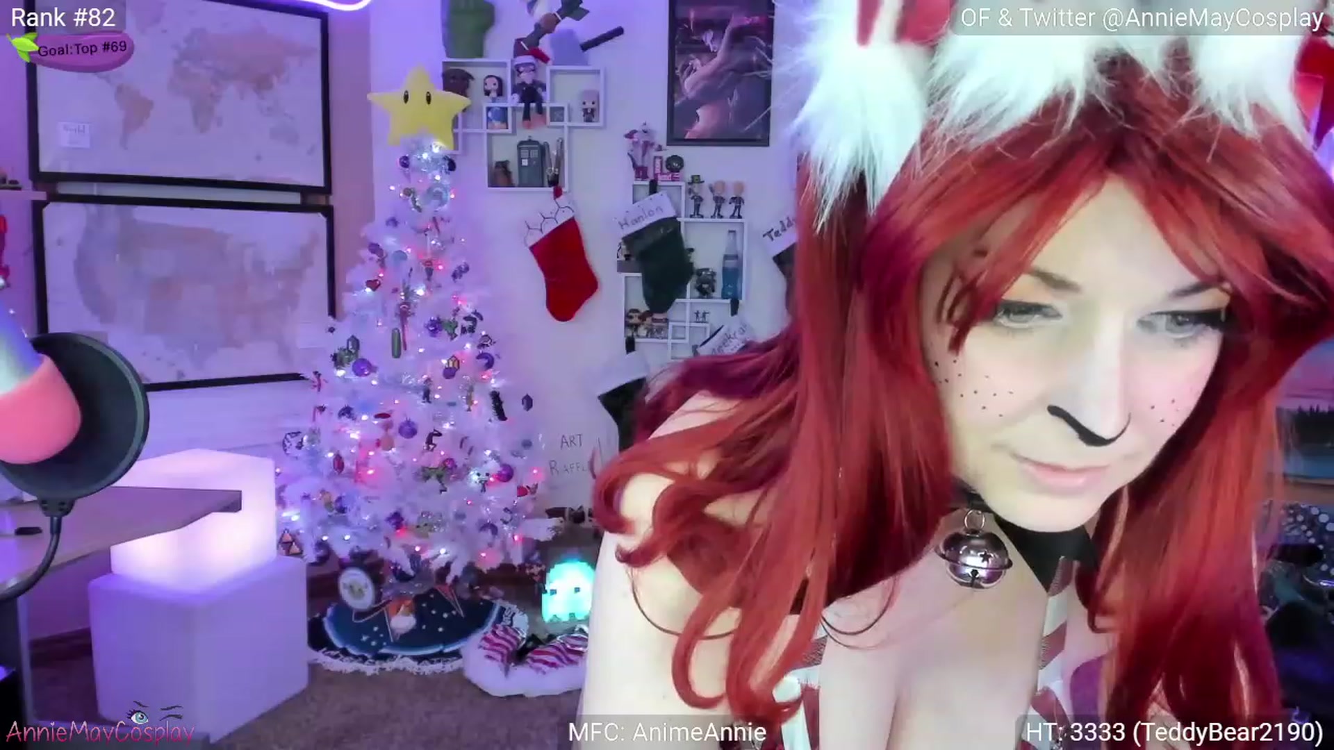 Gallery image thumbnail from AnimeAnnie's myfreecams stream on, 12/18/2022, 05:11 image 7 of 20