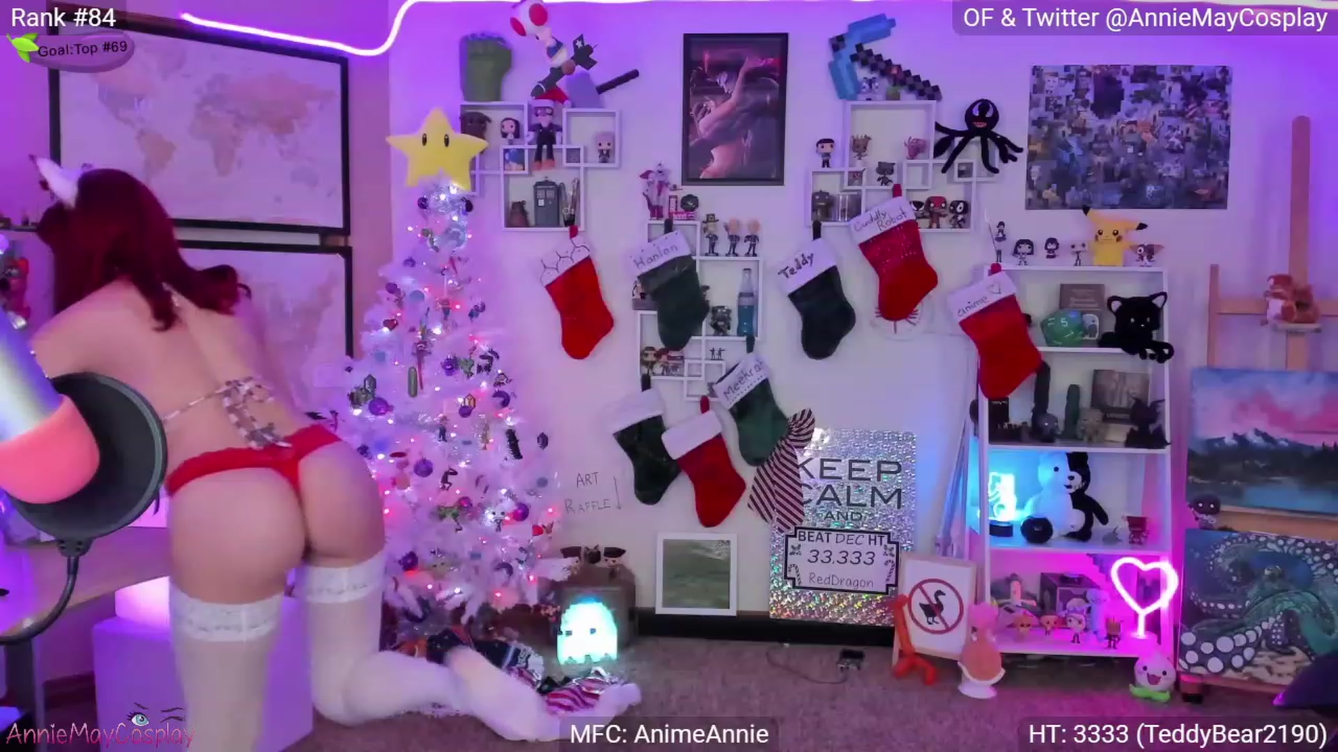 Gallery image thumbnail from AnimeAnnie's myfreecams stream on, 12/18/2022, 05:11 image 15 of 20