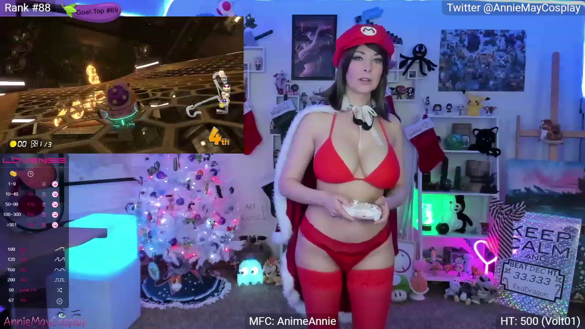 Gallery image thumbnail from AnimeAnnie's myfreecams stream on, 12/20/2022, 03:17 image 14 of 20