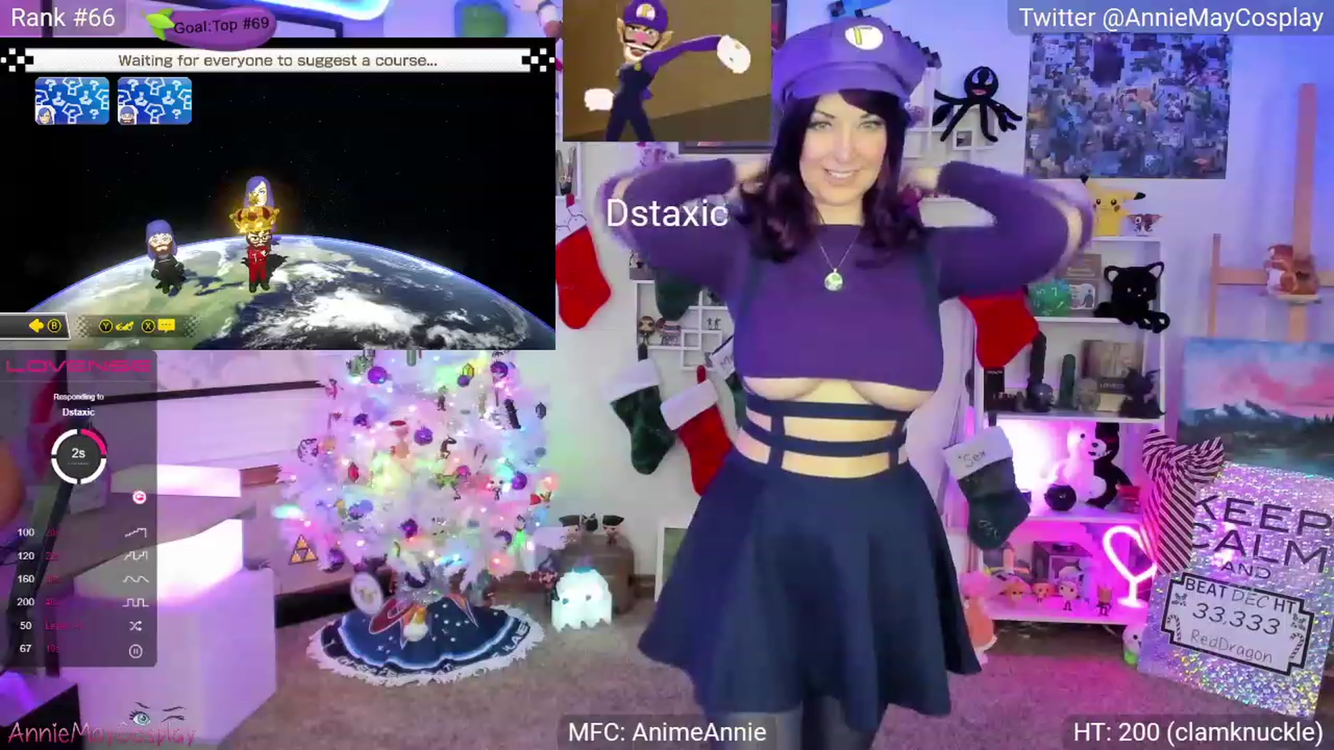 Gallery image thumbnail from AnimeAnnie's myfreecams stream on, 12/27/2022, 03:21 image 20 of 20