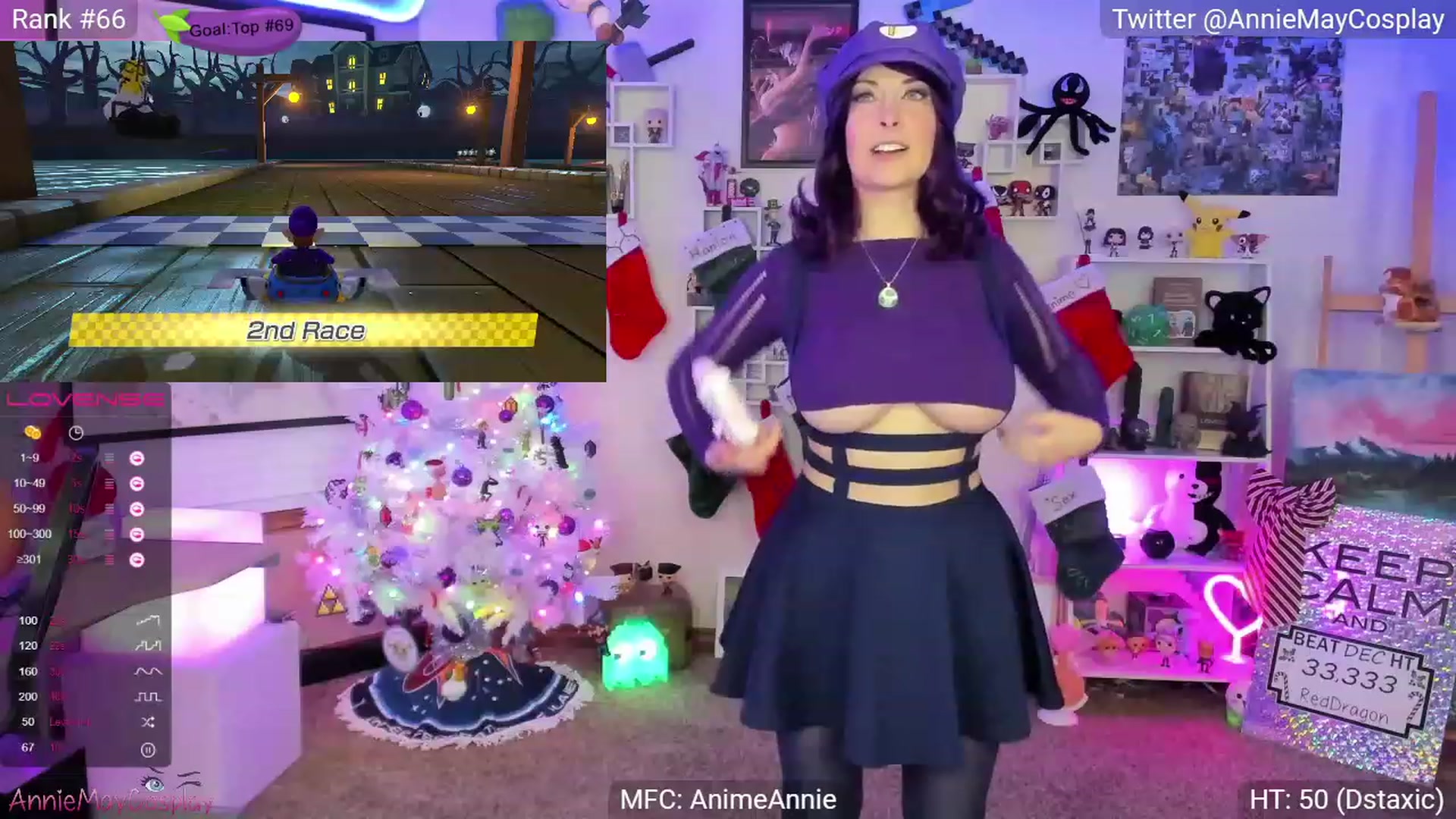 Gallery image thumbnail from AnimeAnnie's myfreecams stream on, 12/27/2022, 03:21 image 8 of 20