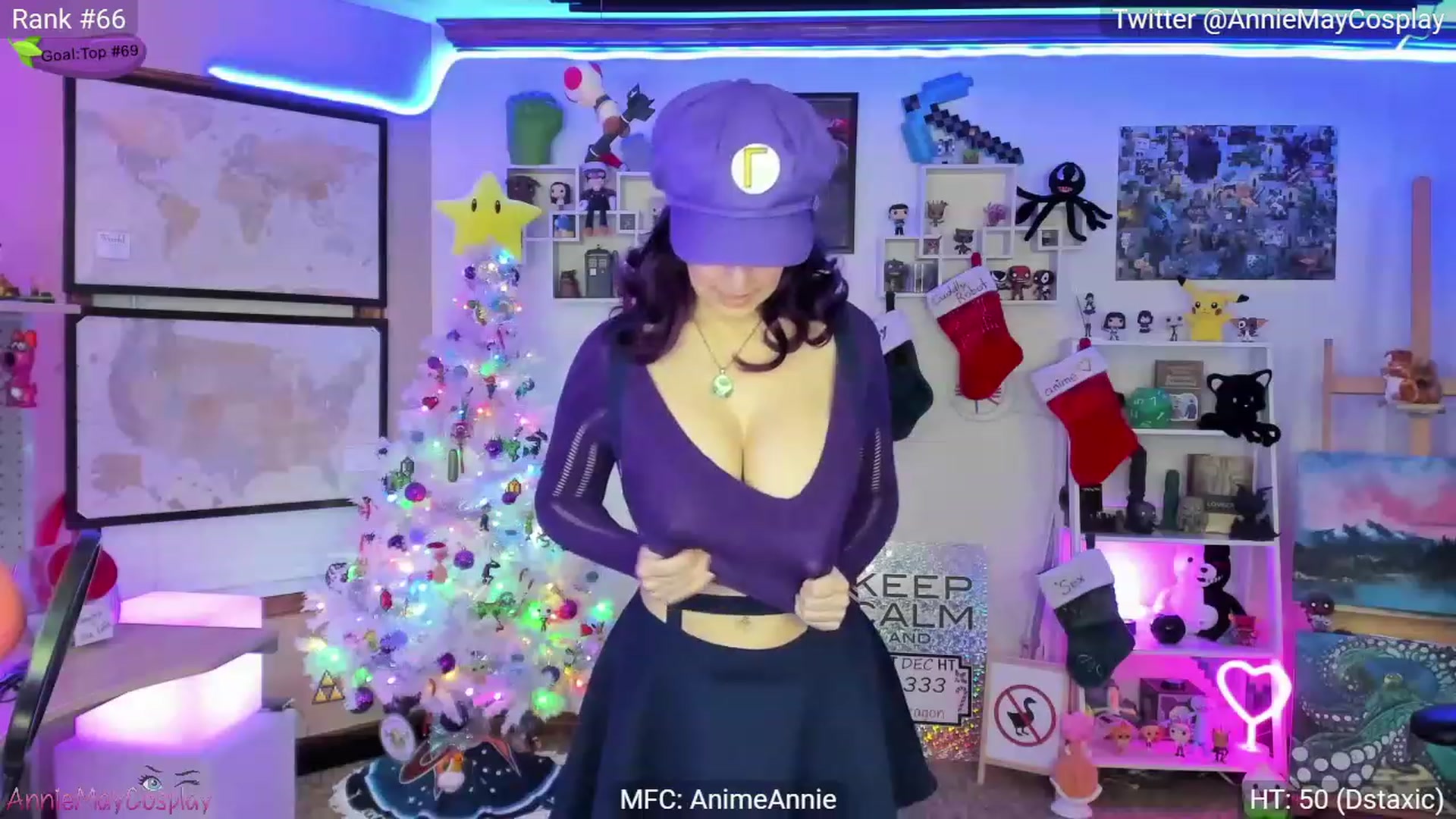 Gallery image thumbnail from AnimeAnnie's myfreecams stream on, 12/27/2022, 03:21 image 2 of 20