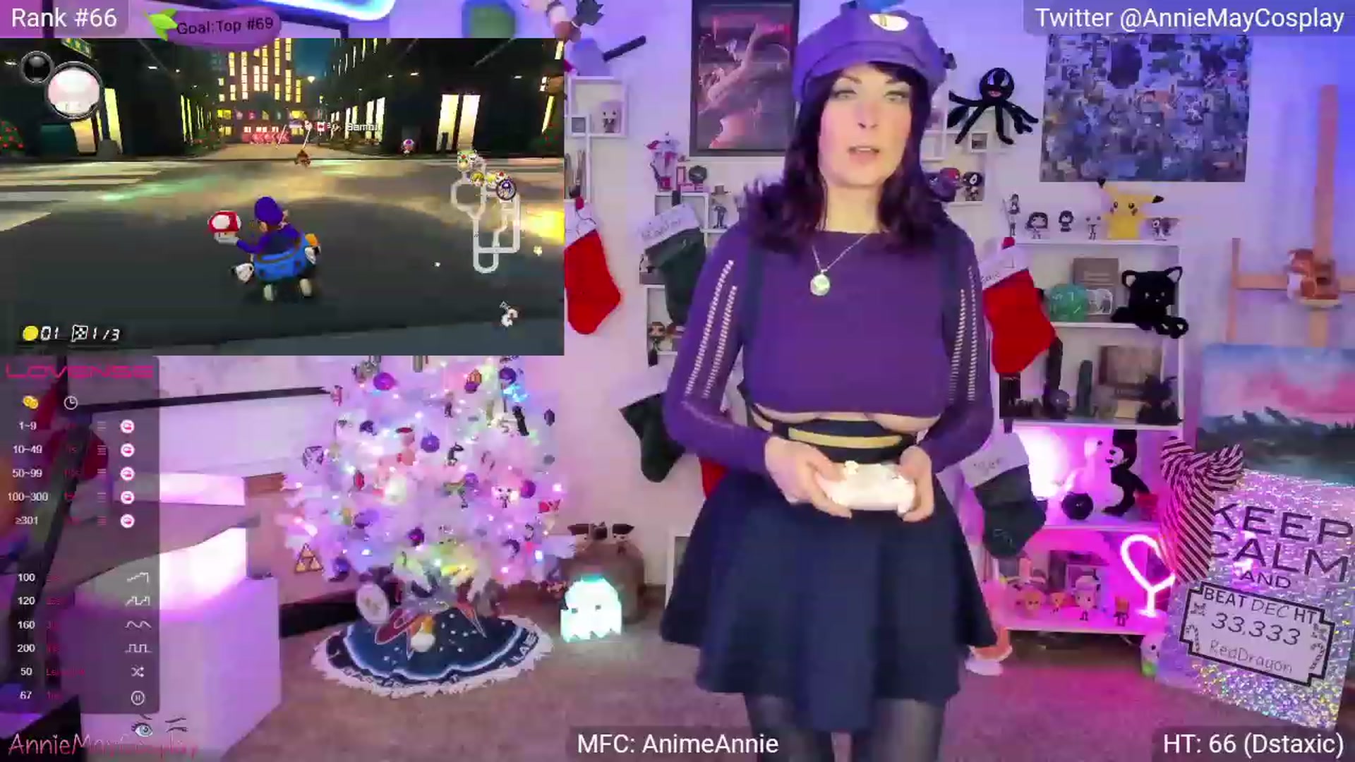 Gallery image thumbnail from AnimeAnnie's myfreecams stream on, 12/27/2022, 03:21 image 12 of 20