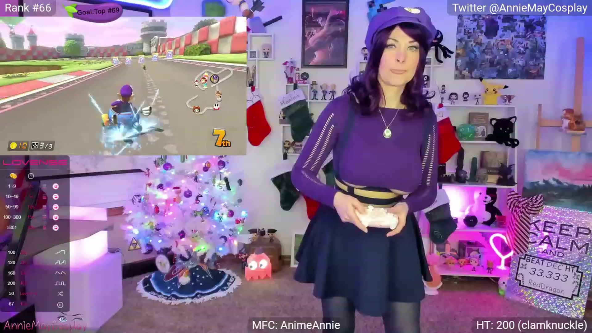 Gallery image thumbnail from AnimeAnnie's myfreecams stream on, 12/27/2022, 03:21 image 19 of 20