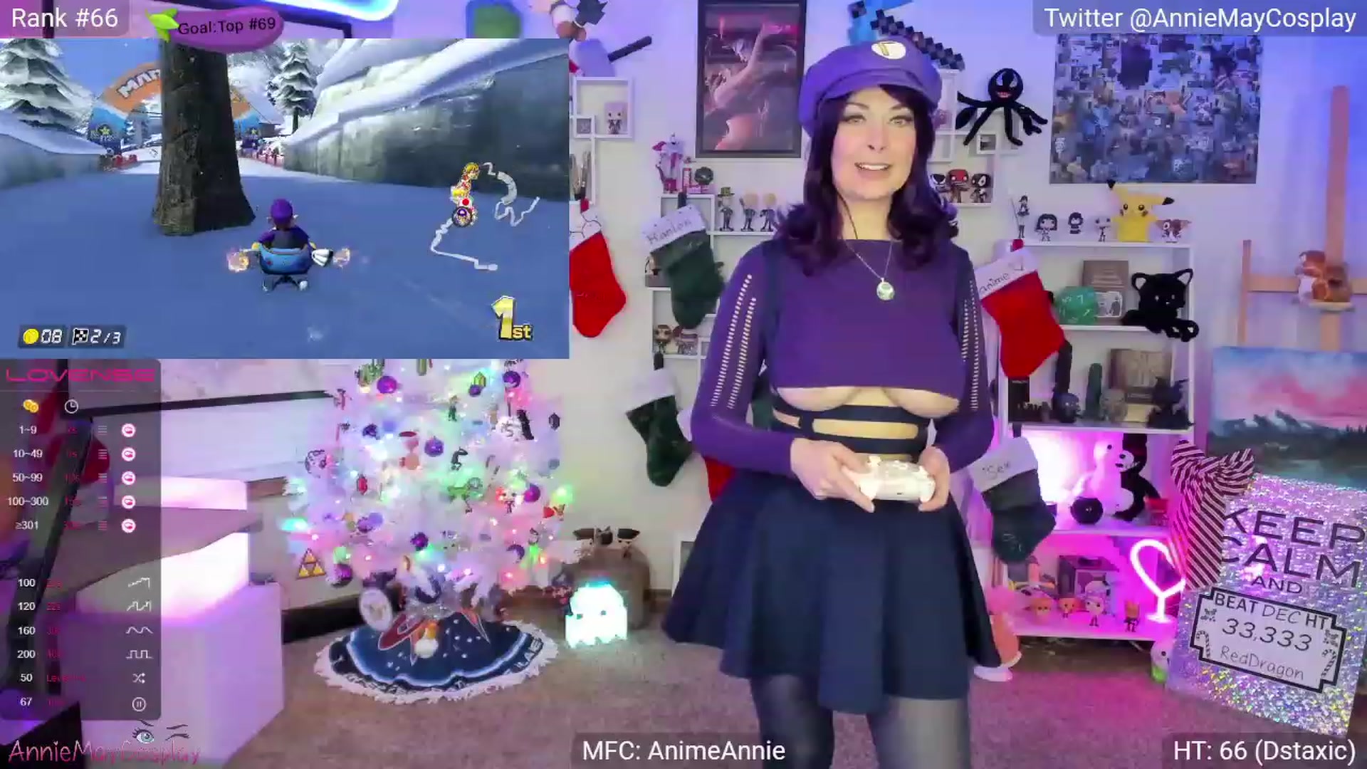 Gallery image thumbnail from AnimeAnnie's myfreecams stream on, 12/27/2022, 03:21 image 13 of 20
