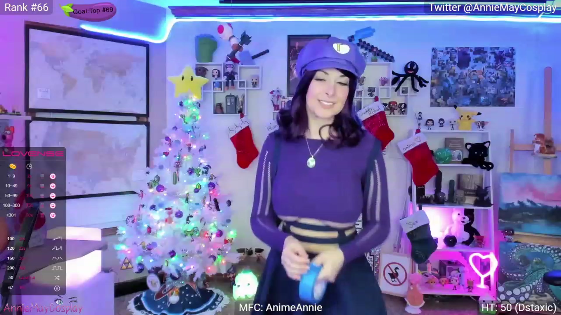 Gallery image thumbnail from AnimeAnnie's myfreecams stream on, 12/27/2022, 03:21 image 5 of 20