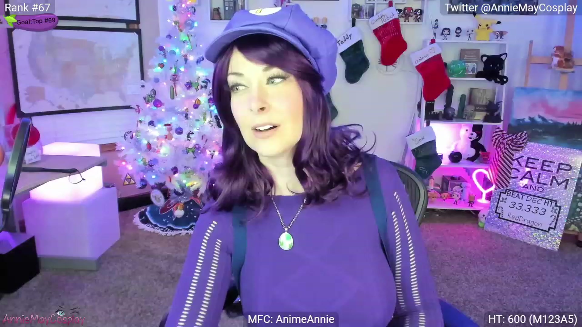 Gallery image thumbnail from AnimeAnnie's myfreecams stream on, 12/27/2022, 03:56 image 20 of 20
